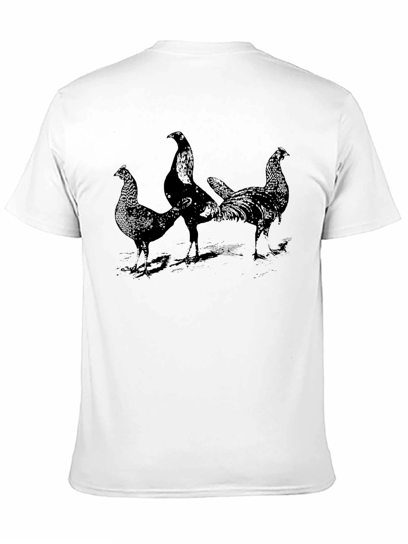 Rooster Graphic Tee - Mens Black T-Shirt