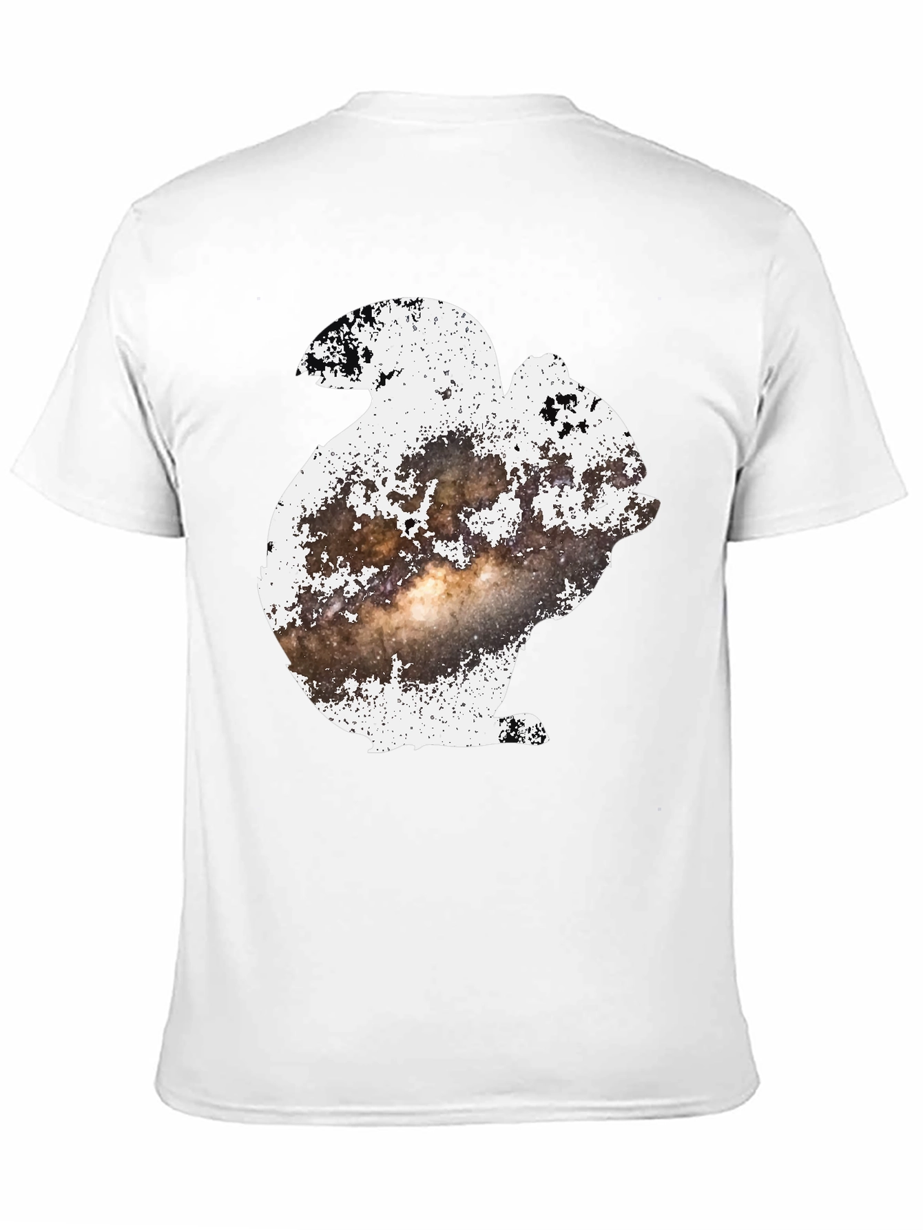 Cosmic Squirrel T-Shirt - Black
