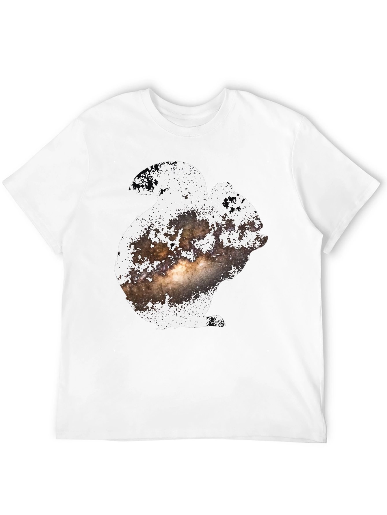 Cosmic Squirrel T-Shirt - Black