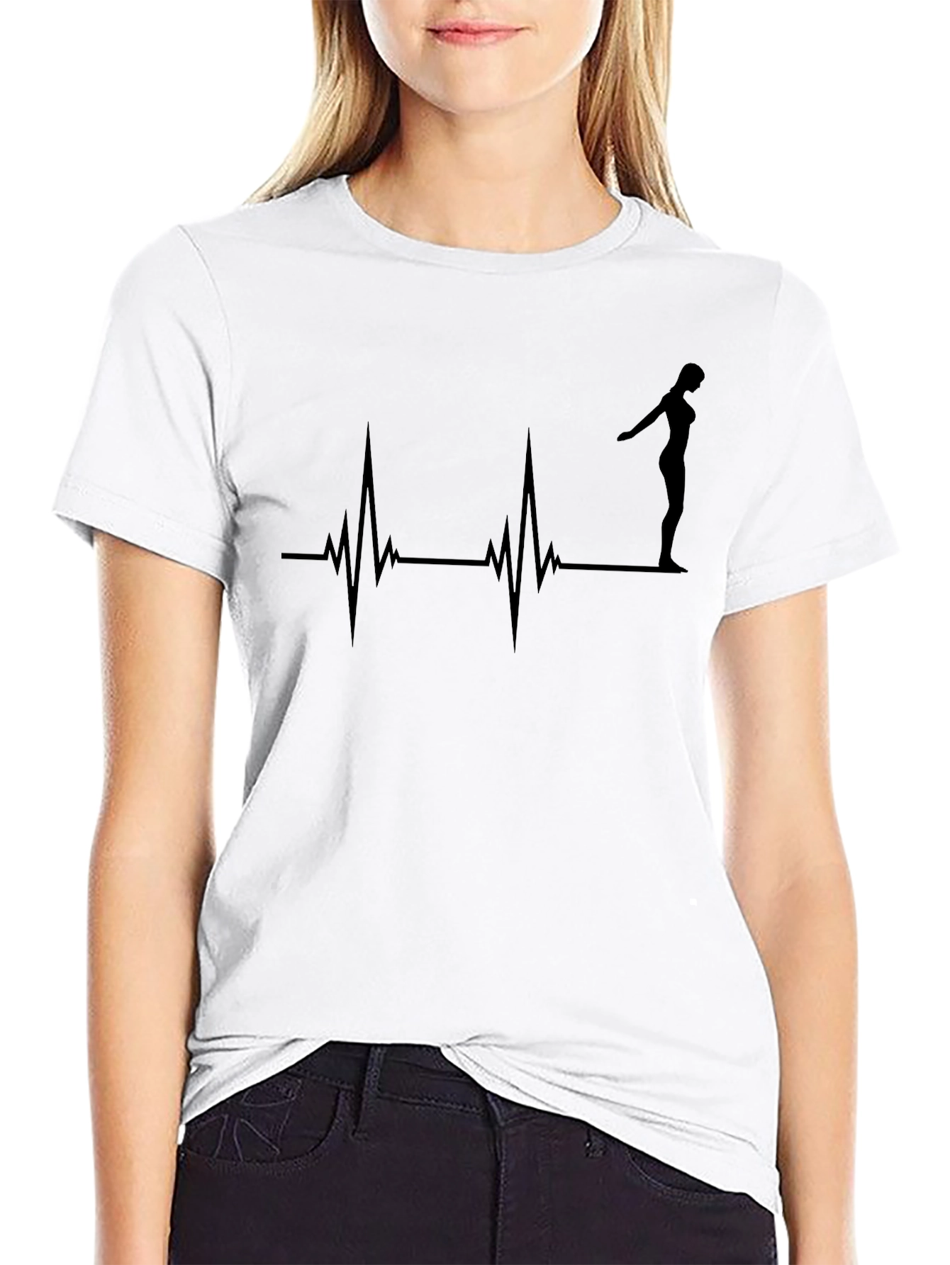 Lifeguard Heartbeat T-Shirt - Stylish Graphic Tee