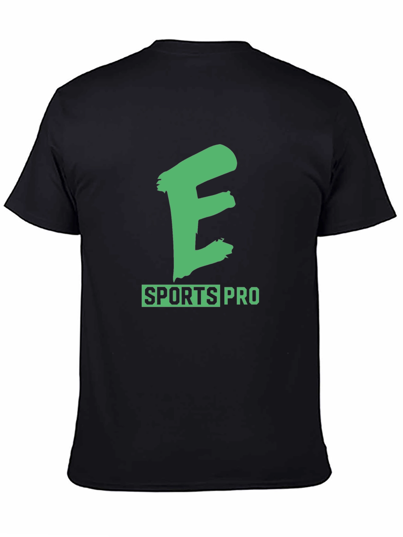 Green E Sports Pro Black T-Shirt
