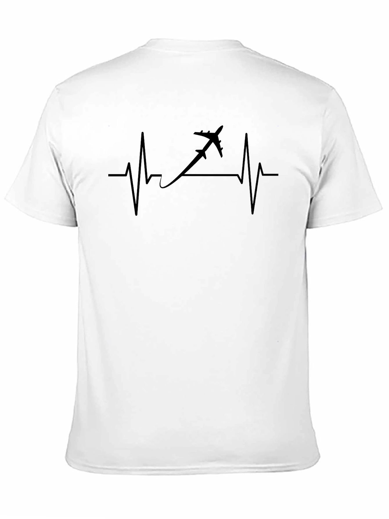 Pilot Heartbeat T-Shirt - Aviation Lover Tee