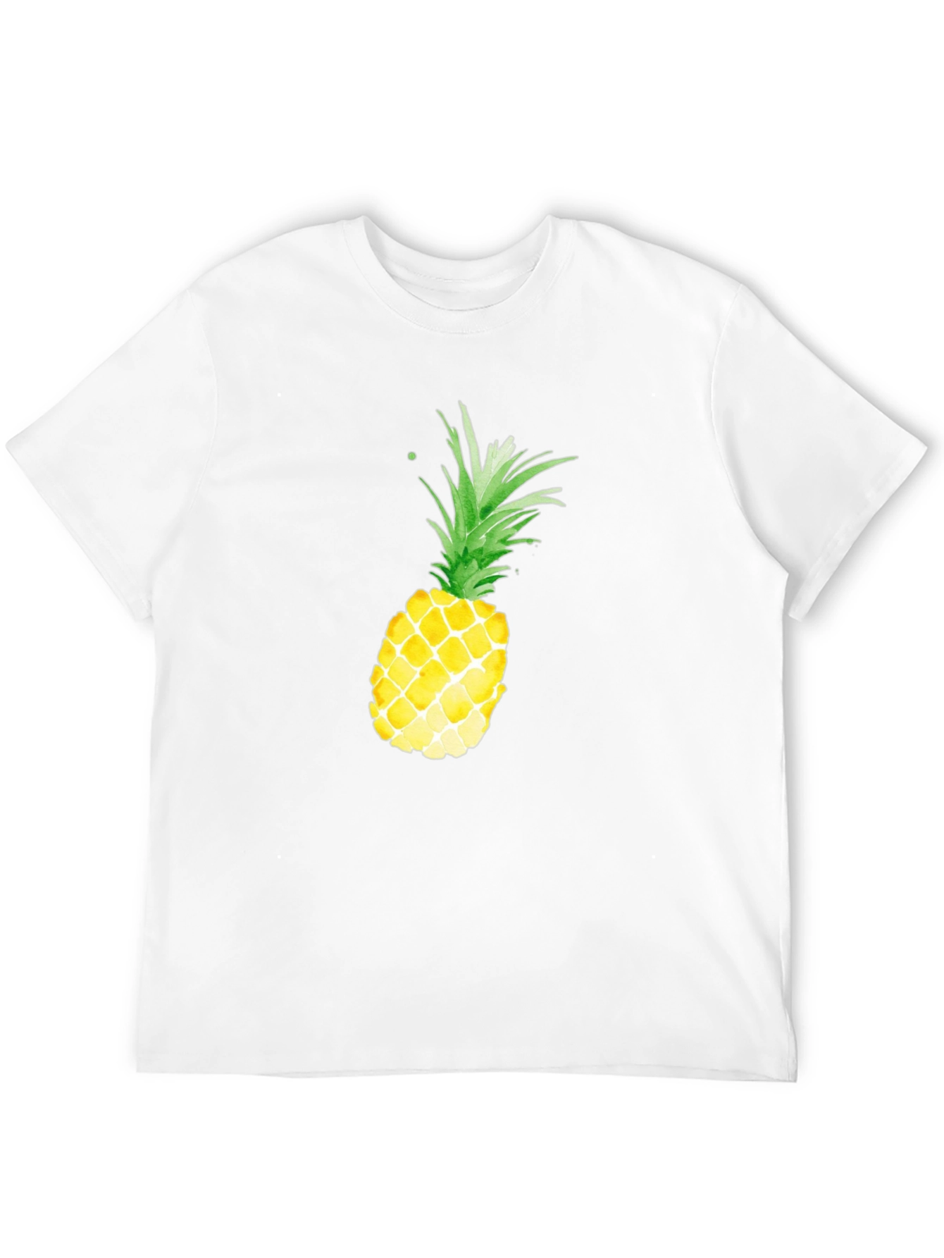 Pineapple Graphic Print T-Shirt