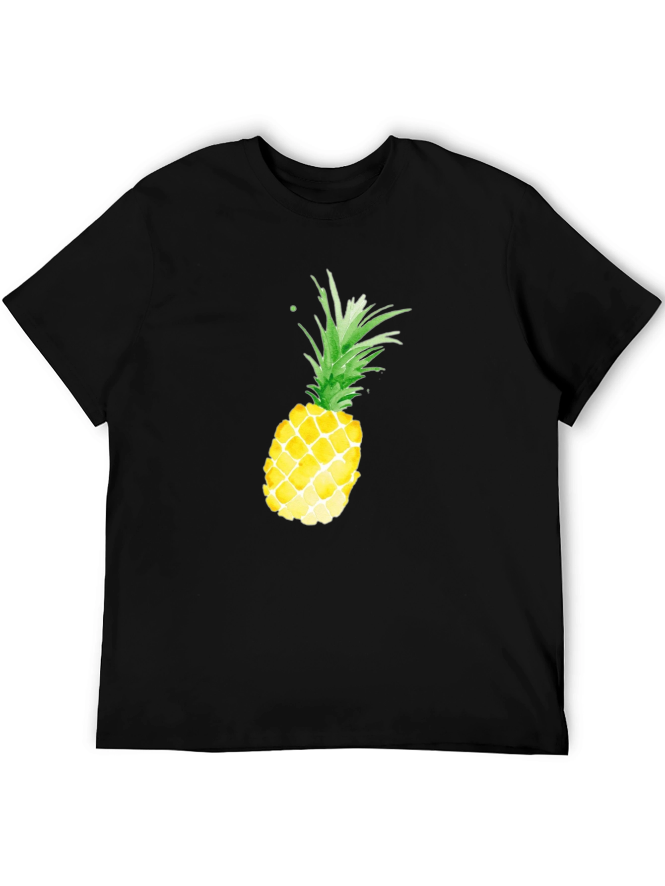Pineapple Graphic Print T-Shirt
