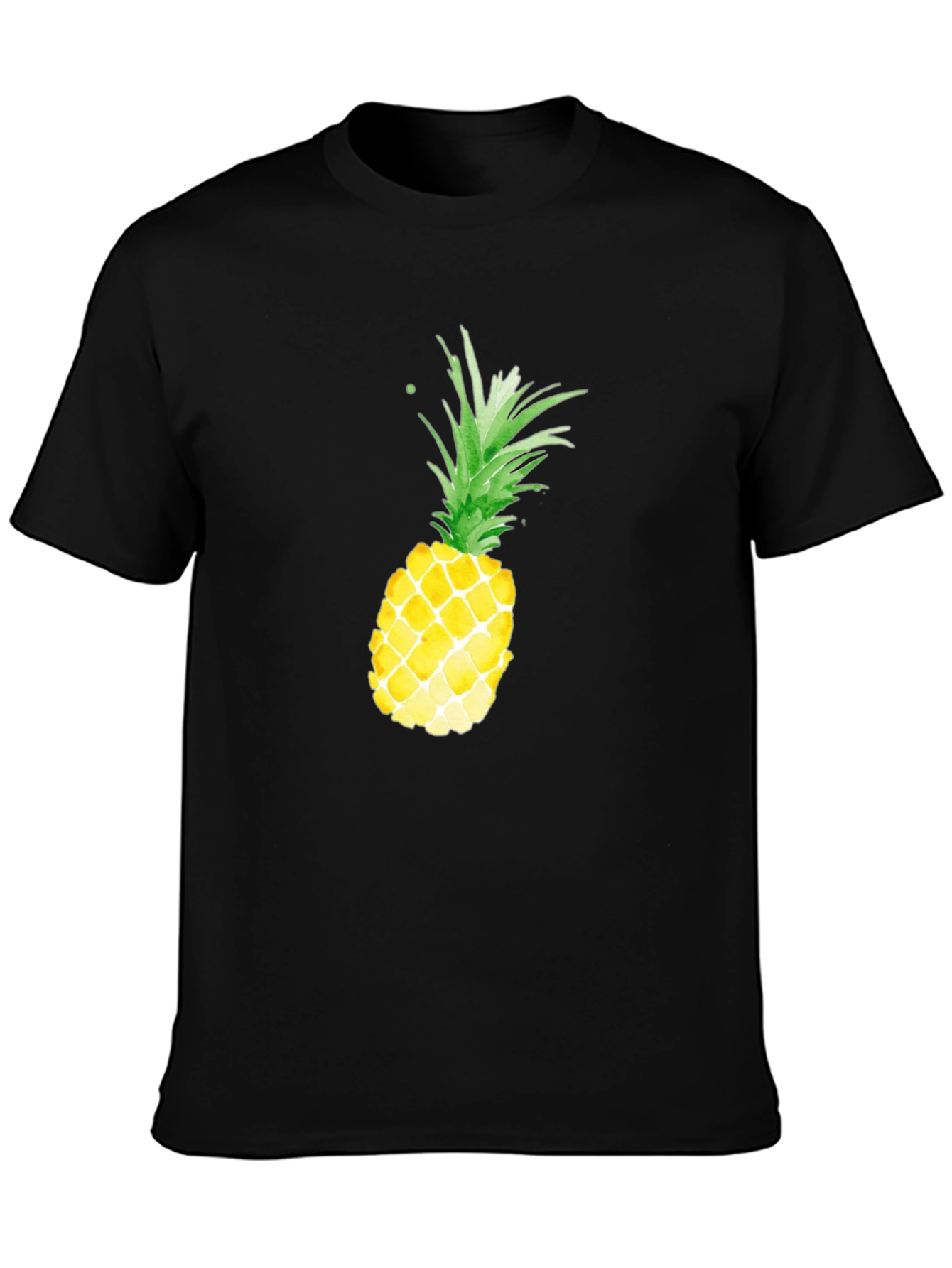 Pineapple Graphic Print T-Shirt