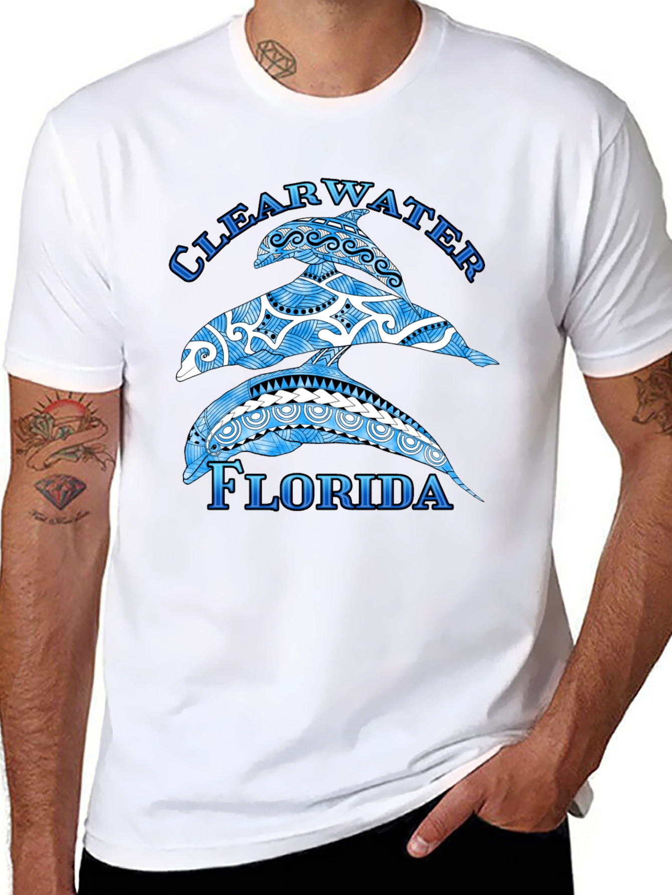 Clearwater Florida Dolphin T-Shirt