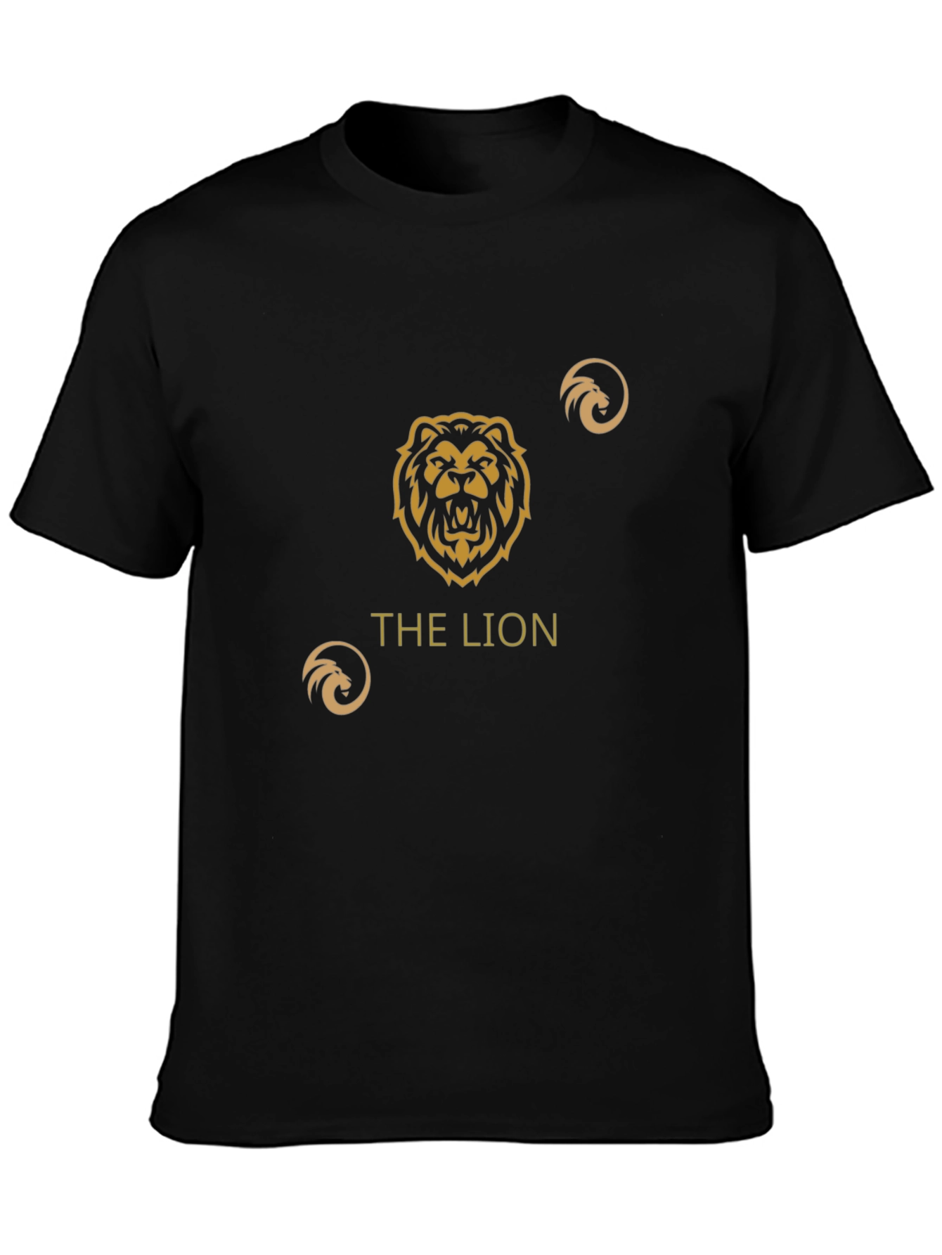 The Lion Graphic Tee - Black