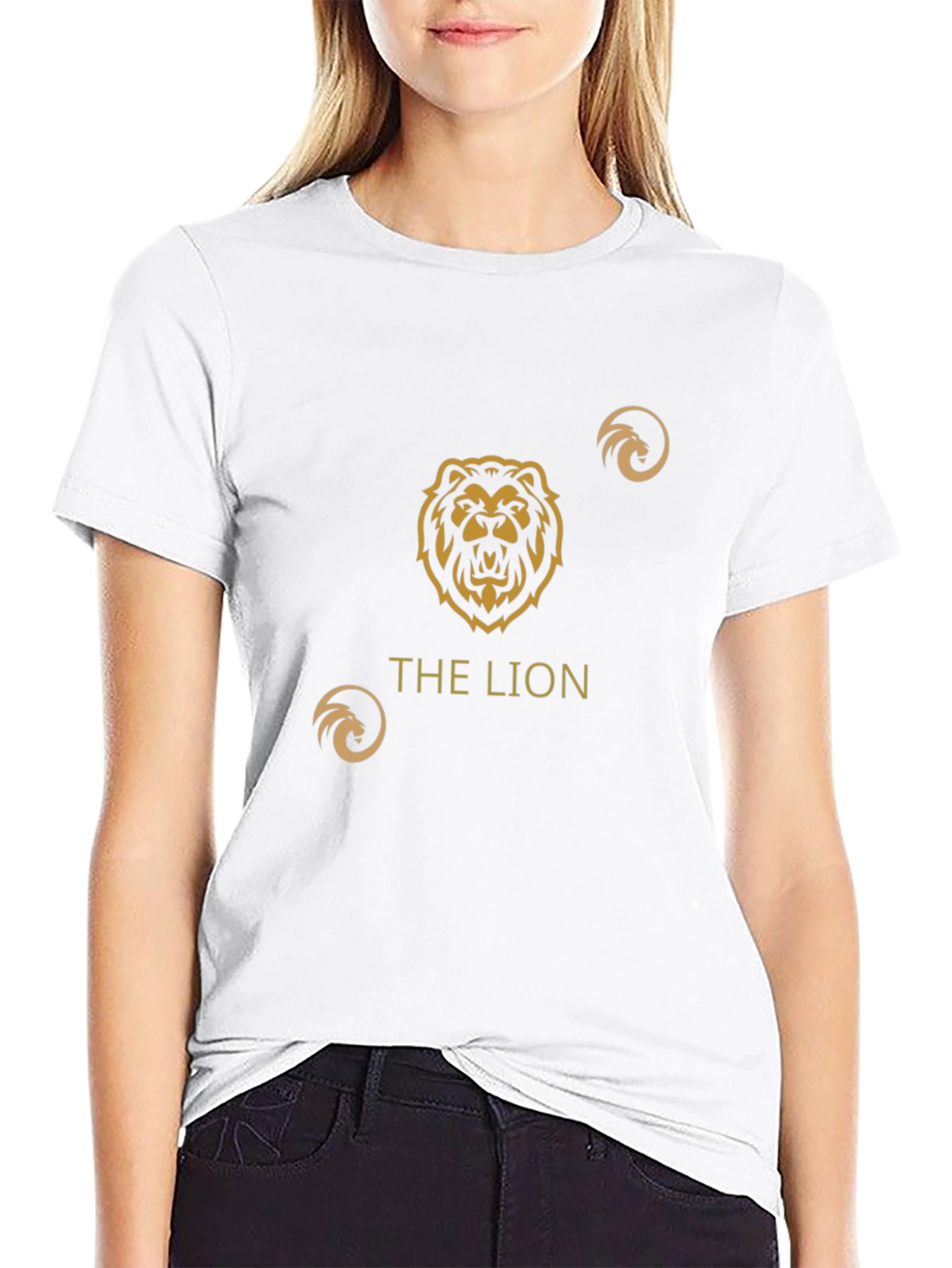 The Lion Graphic Tee - Black