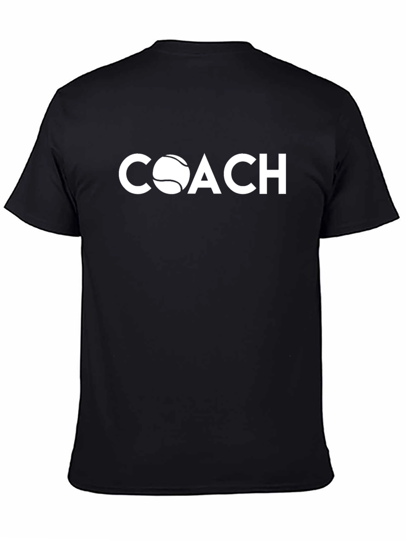 Tennis Coach Graphic Tee - Sports Trainer Shirt