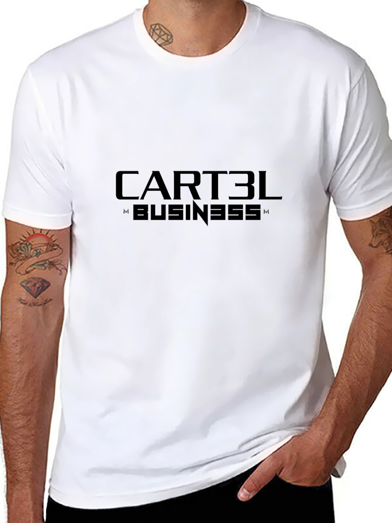 Cart3l Business Black T-Shirt