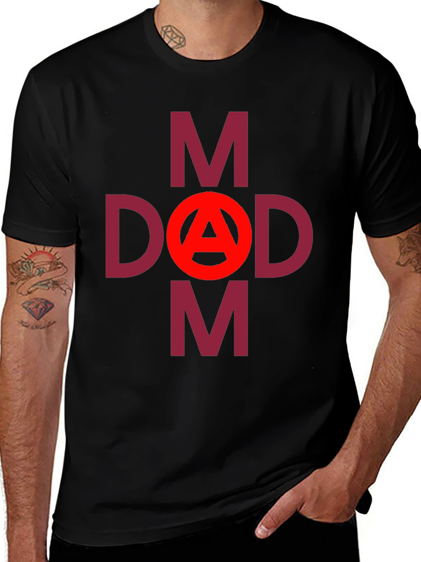 MADD Anarchy T-Shirt - Edgy Graphic Tee
