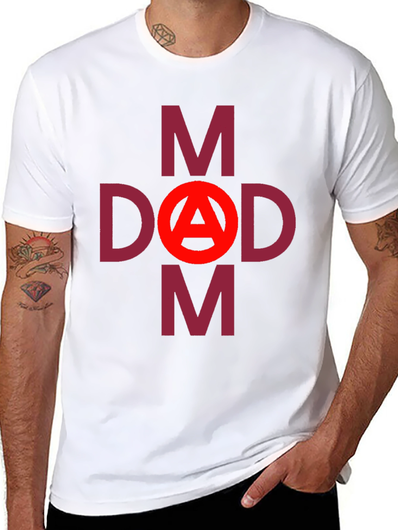 MADD Anarchy T-Shirt - Edgy Graphic Tee