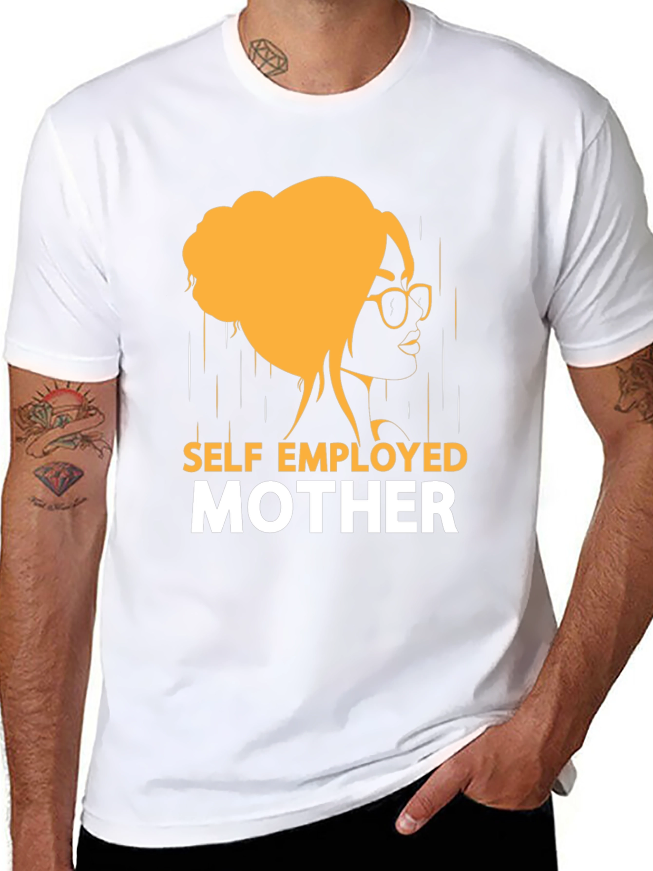 Self Employed Mother Graphic T-Shirt
