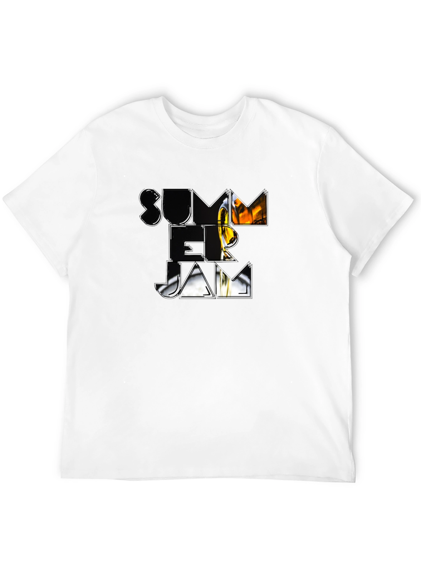 Summer Jam Graphic Black T-Shirt