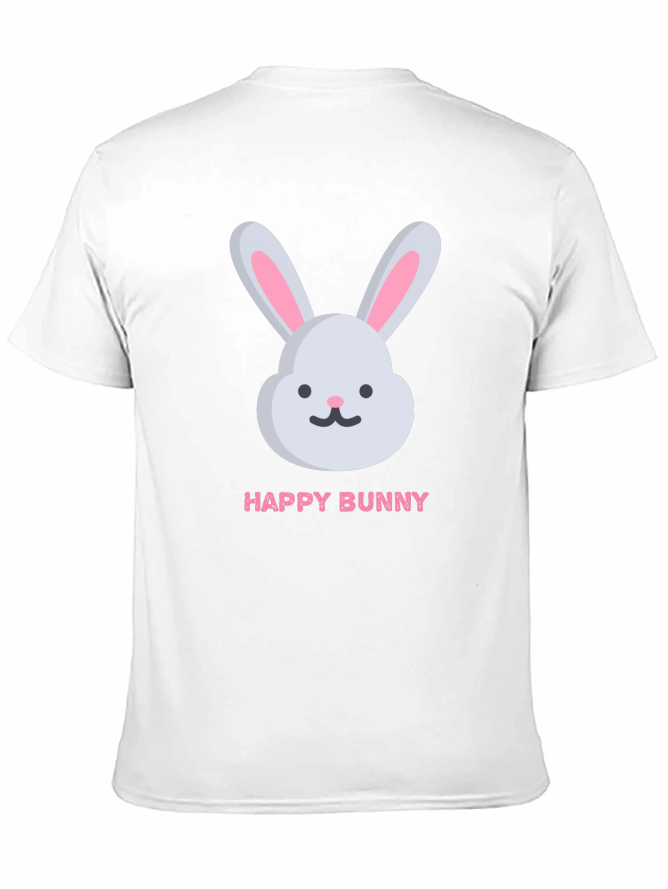 Happy Bunny Graphic T-Shirt - Cute Easter Tee
