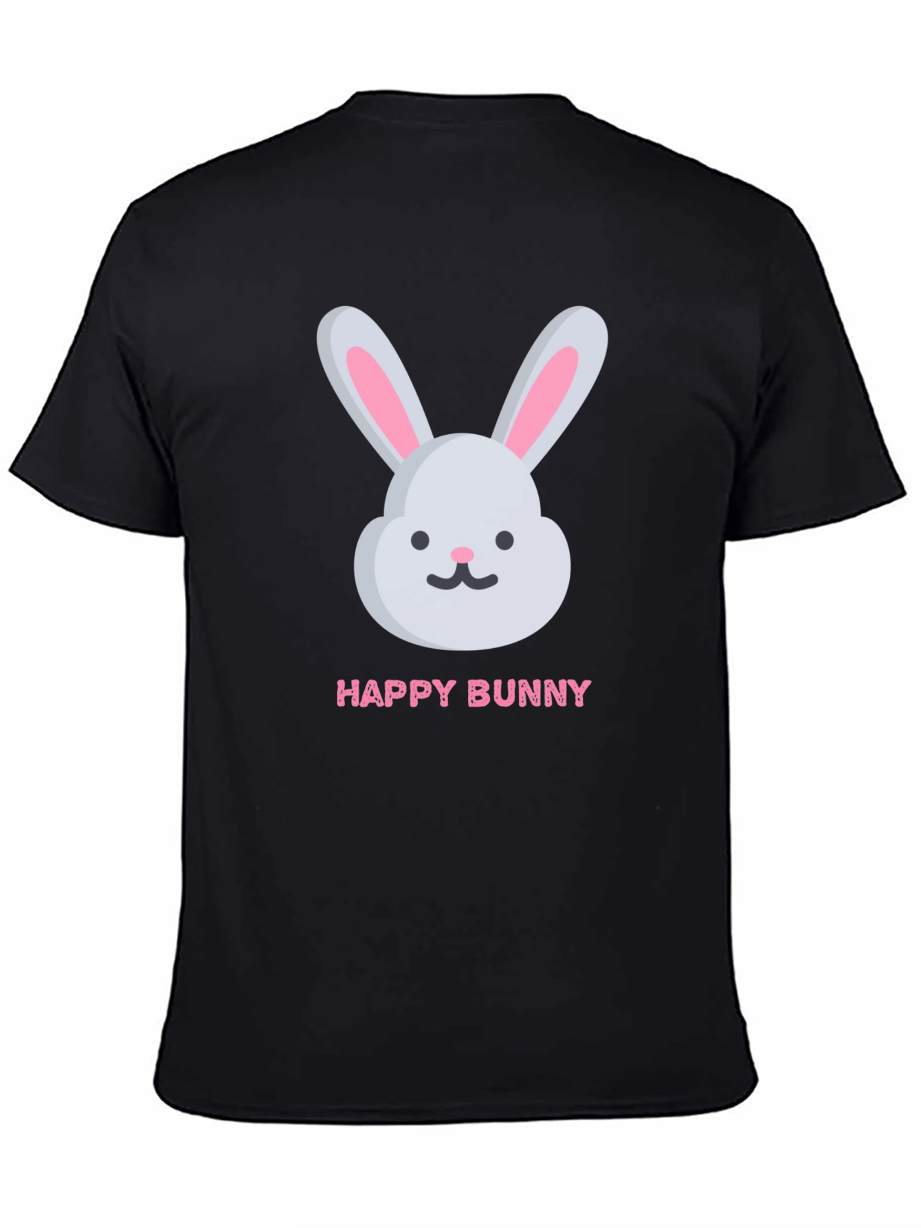 Happy Bunny Graphic T-Shirt - Cute Easter Tee