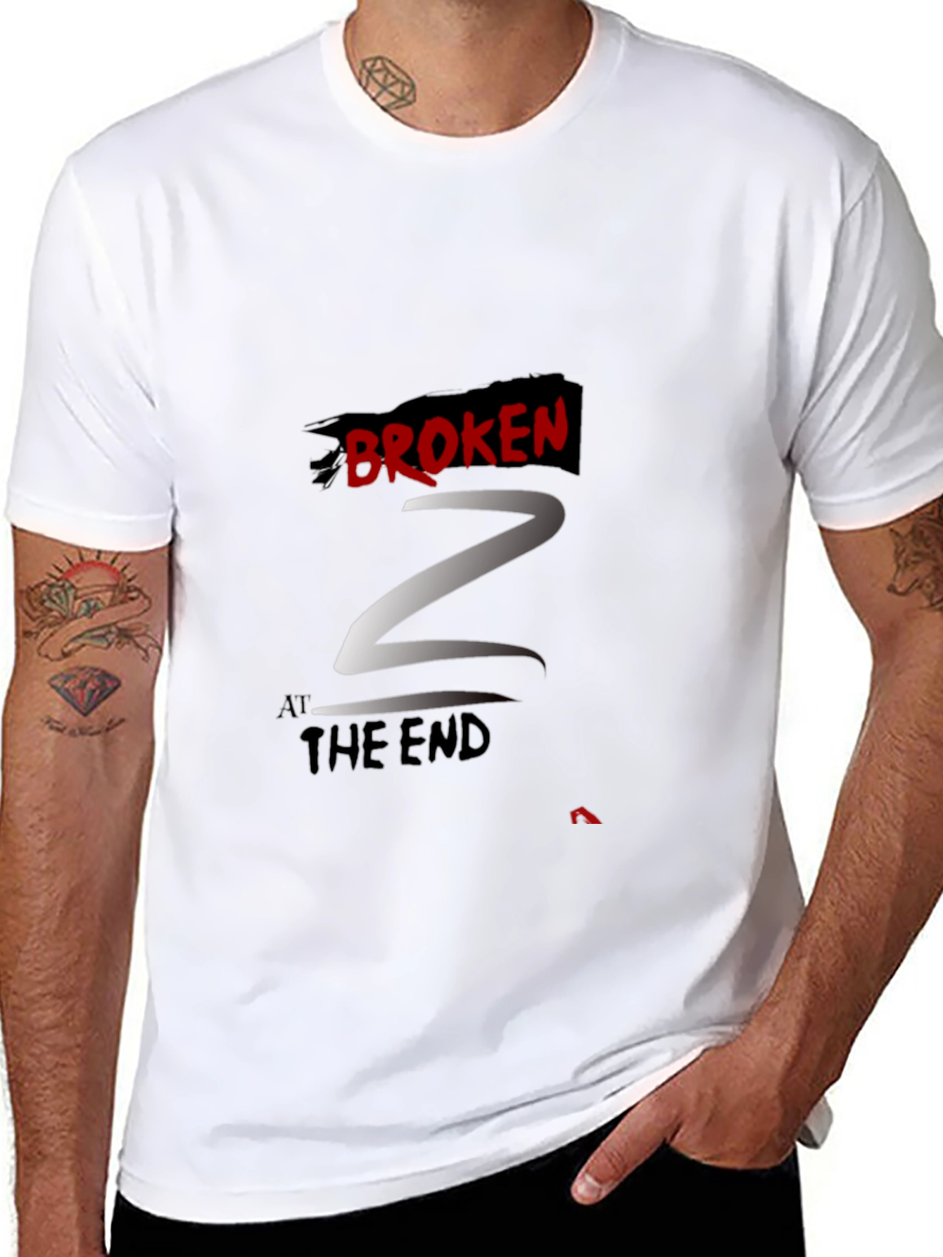 Broken 2: The End Graphic Tee - Trendy Streetwear
