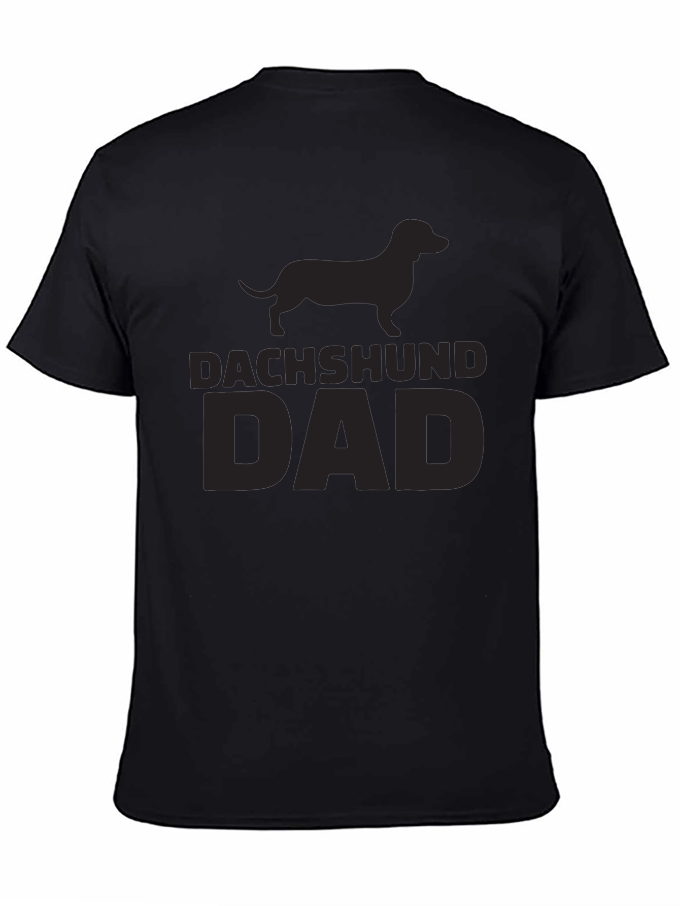 Dachshund Dad T-Shirt - Black Dog Lover Tee