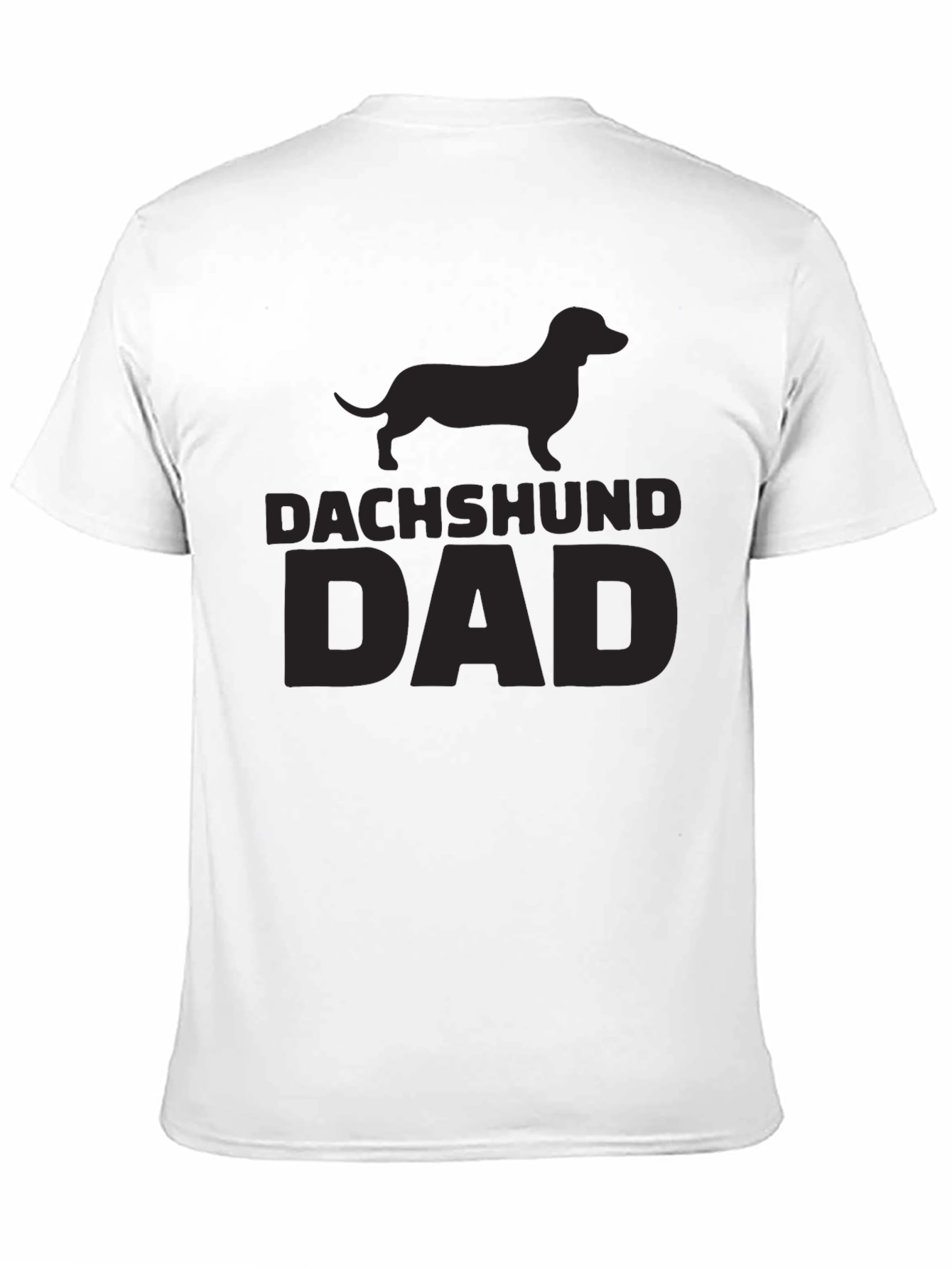 Dachshund Dad T-Shirt - Black Dog Lover Tee