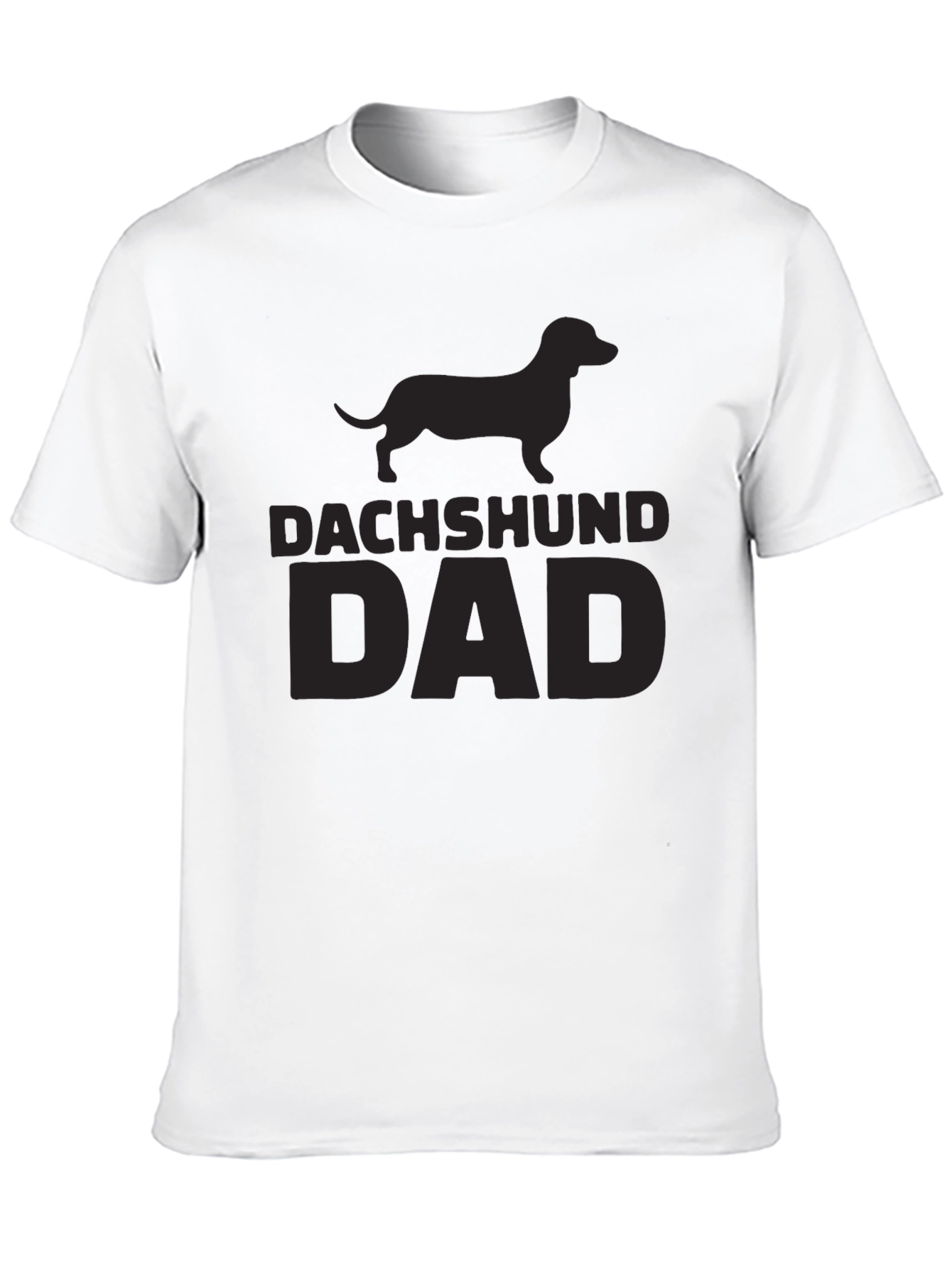 Dachshund Dad T-Shirt - Black Dog Lover Tee