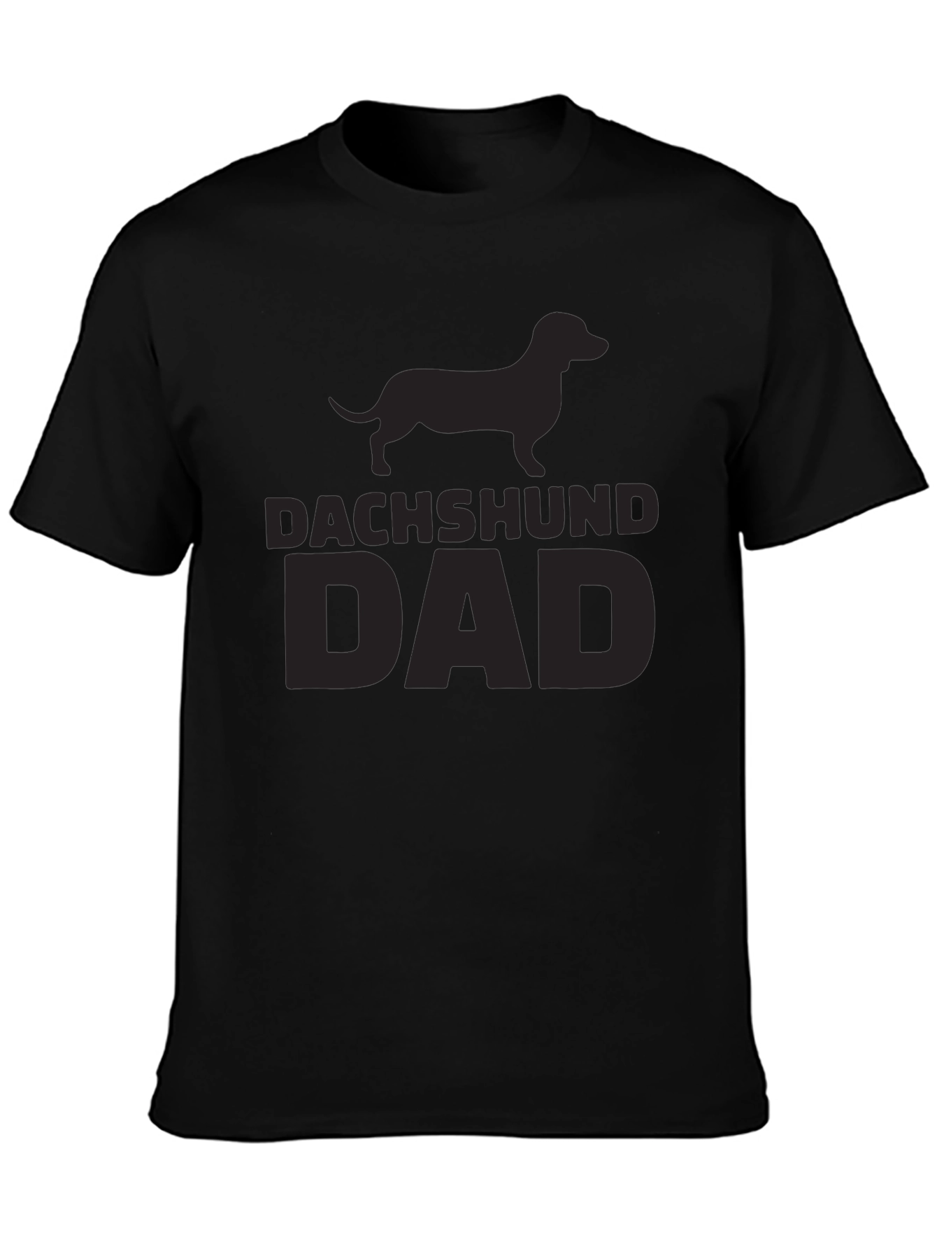 Dachshund Dad T-Shirt - Black Dog Lover Tee