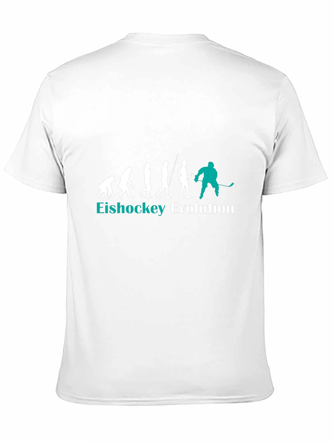 Eishockey Evolution Black T-Shirt