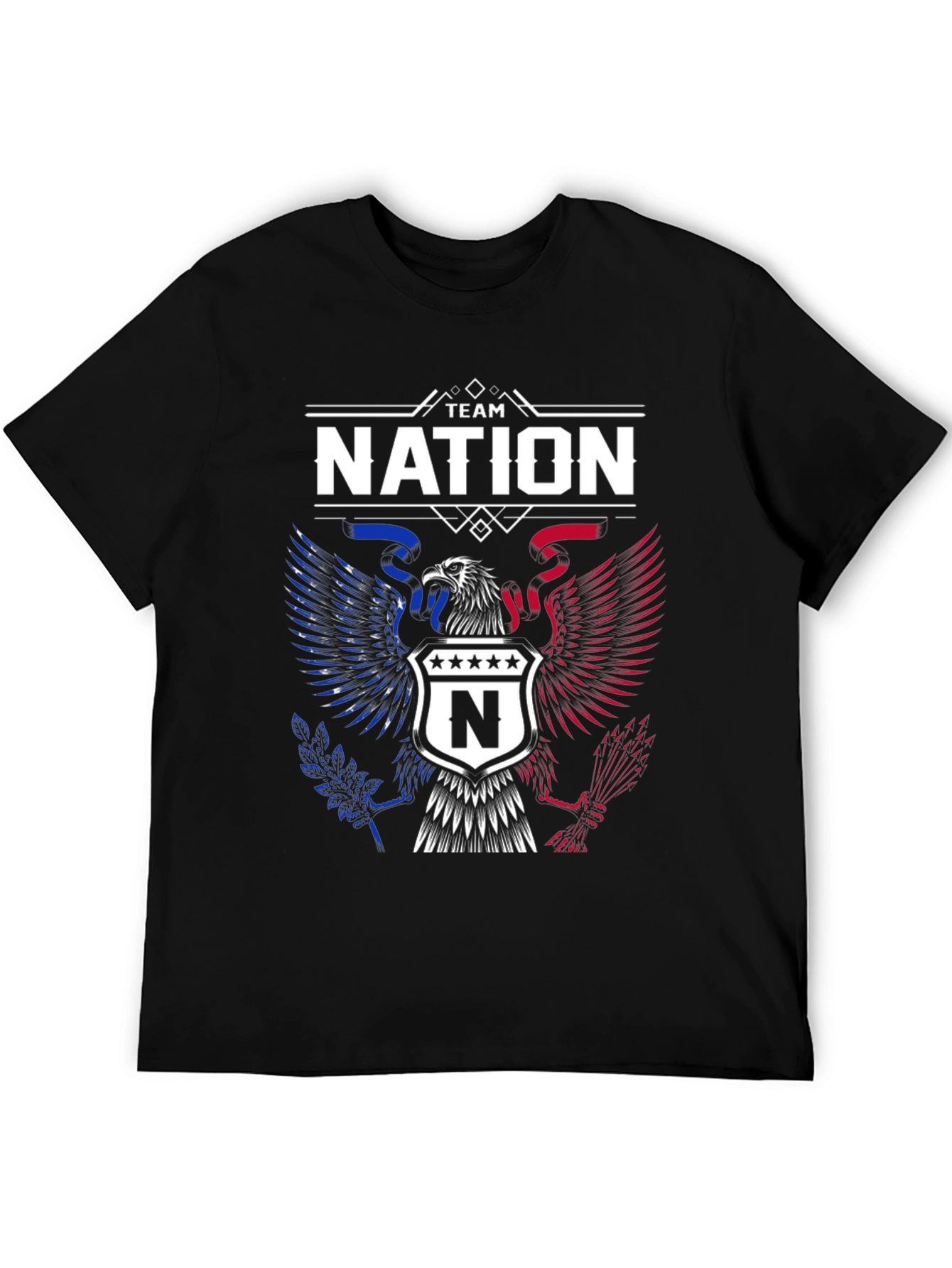 Team Nation Eagle Crest Graphic Tee