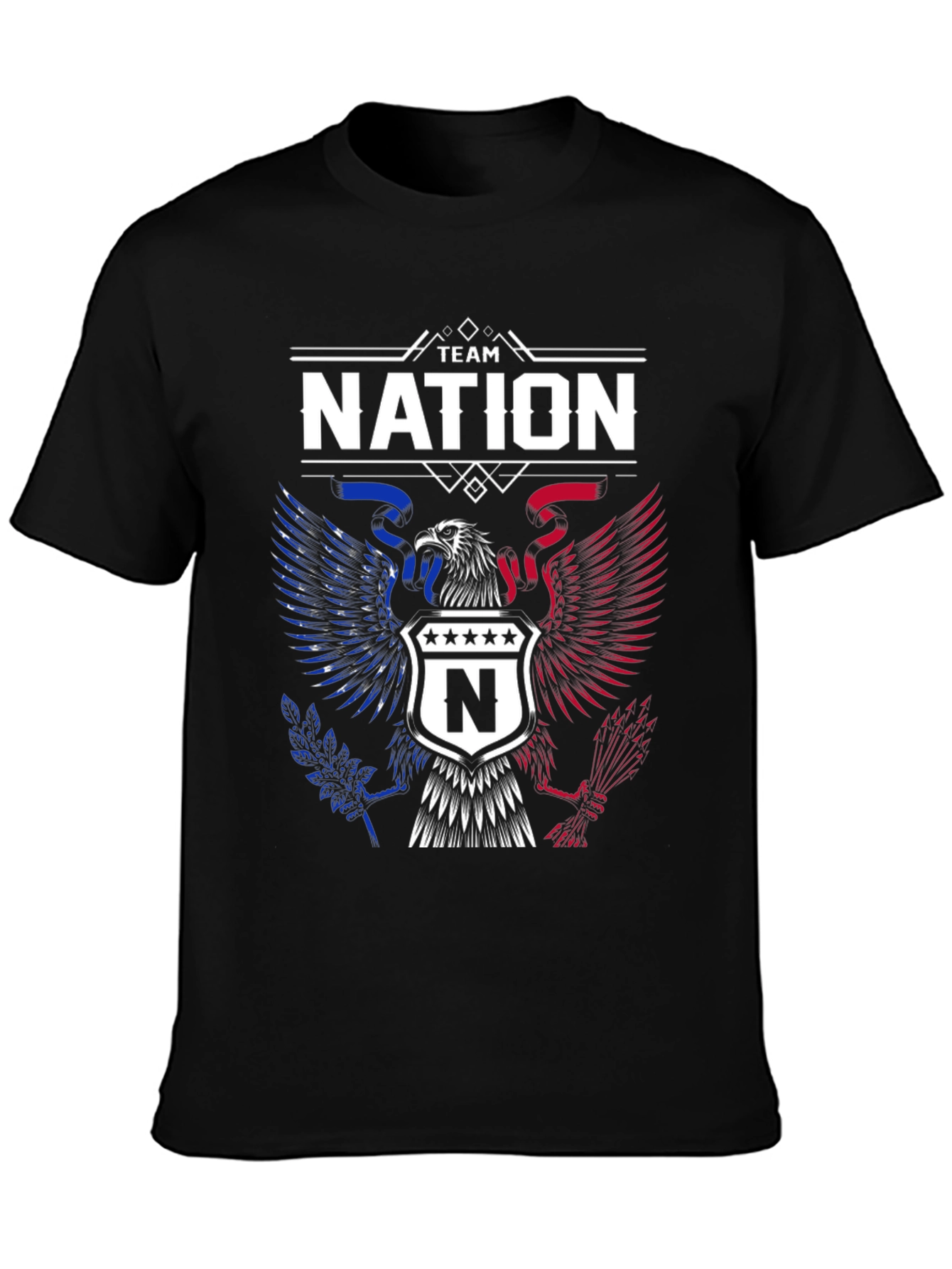 Team Nation Eagle Crest Graphic Tee