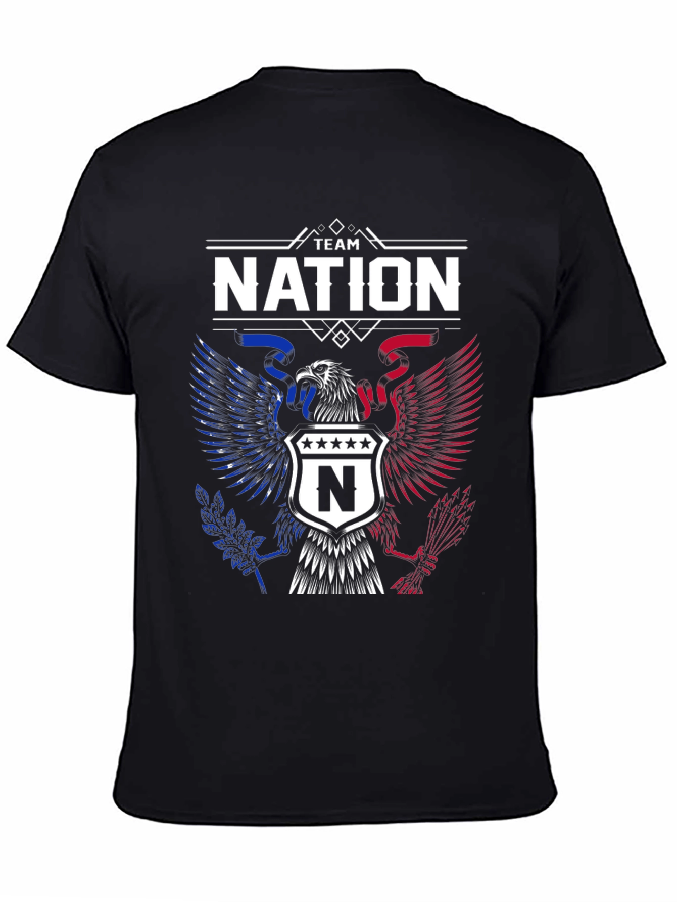 Team Nation Eagle Crest Graphic Tee