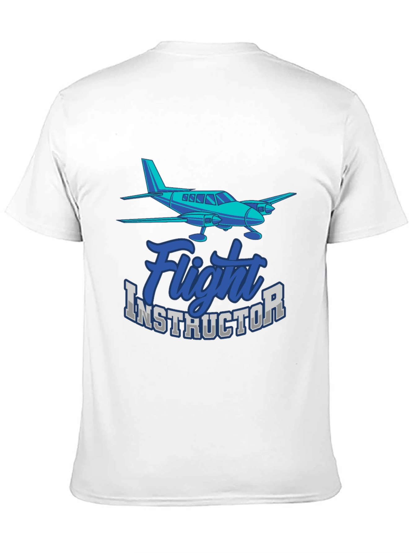 Flight Instructor T-Shirt Airplane Pilot Tee