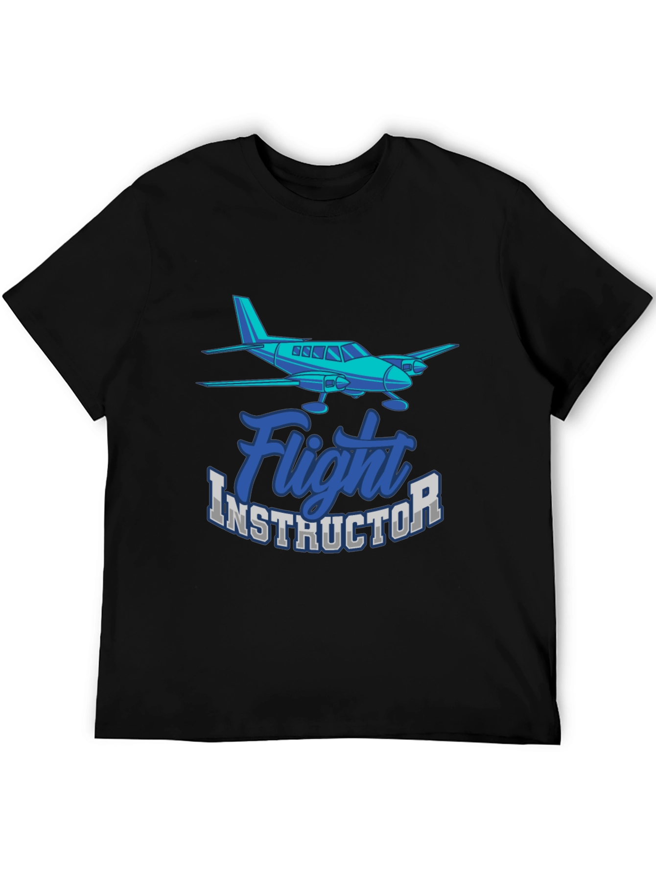 Flight Instructor T-Shirt Airplane Pilot Tee