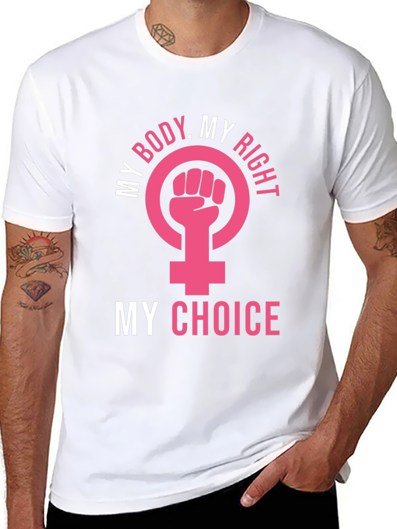 My Body My Choice Womens Rights T-Shirt
