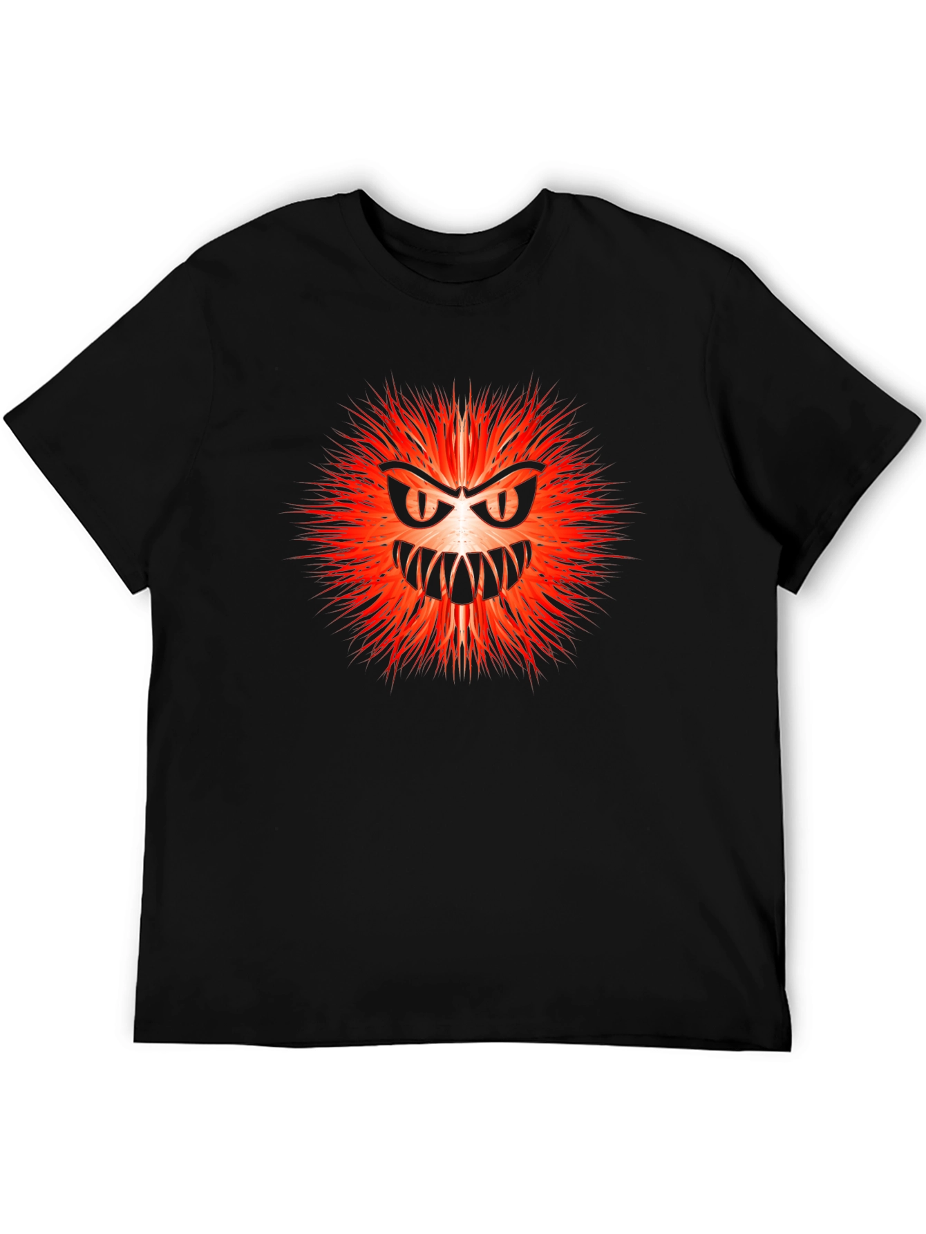 Monster Graphic Black T-Shirt