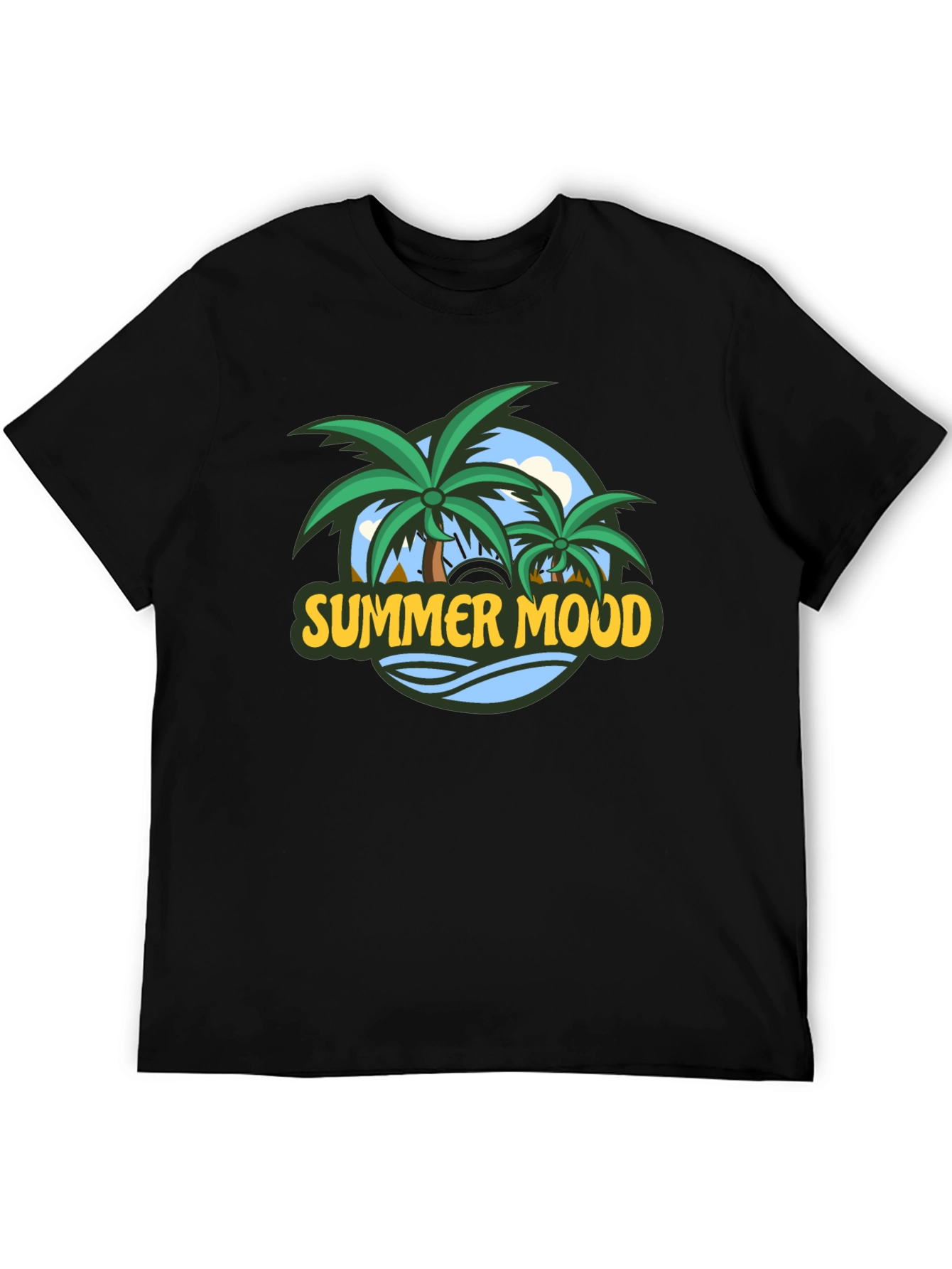 Summer Mood Graphic Print T-Shirt
