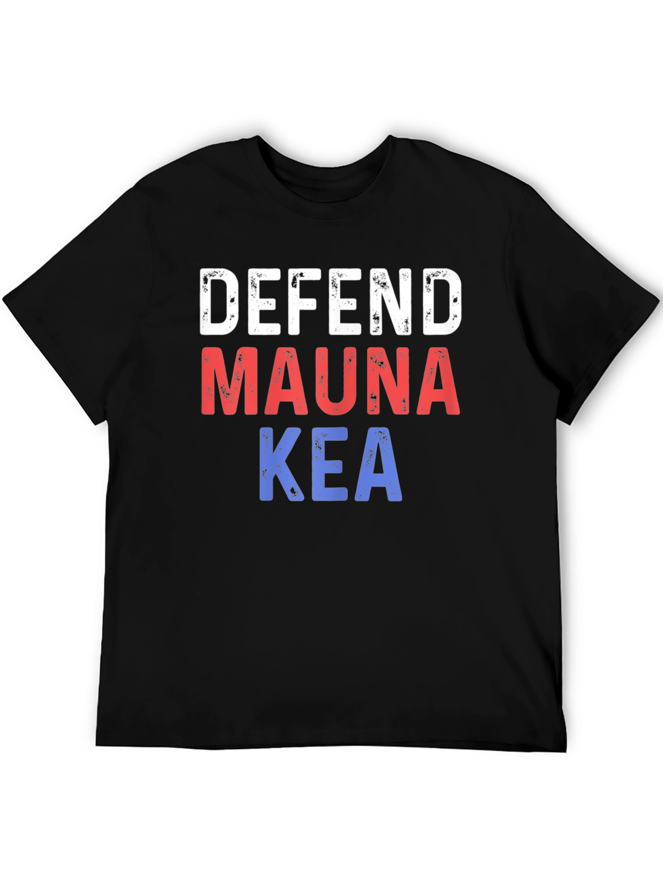 Defend Mauna Kea Graphic Tee - Black
