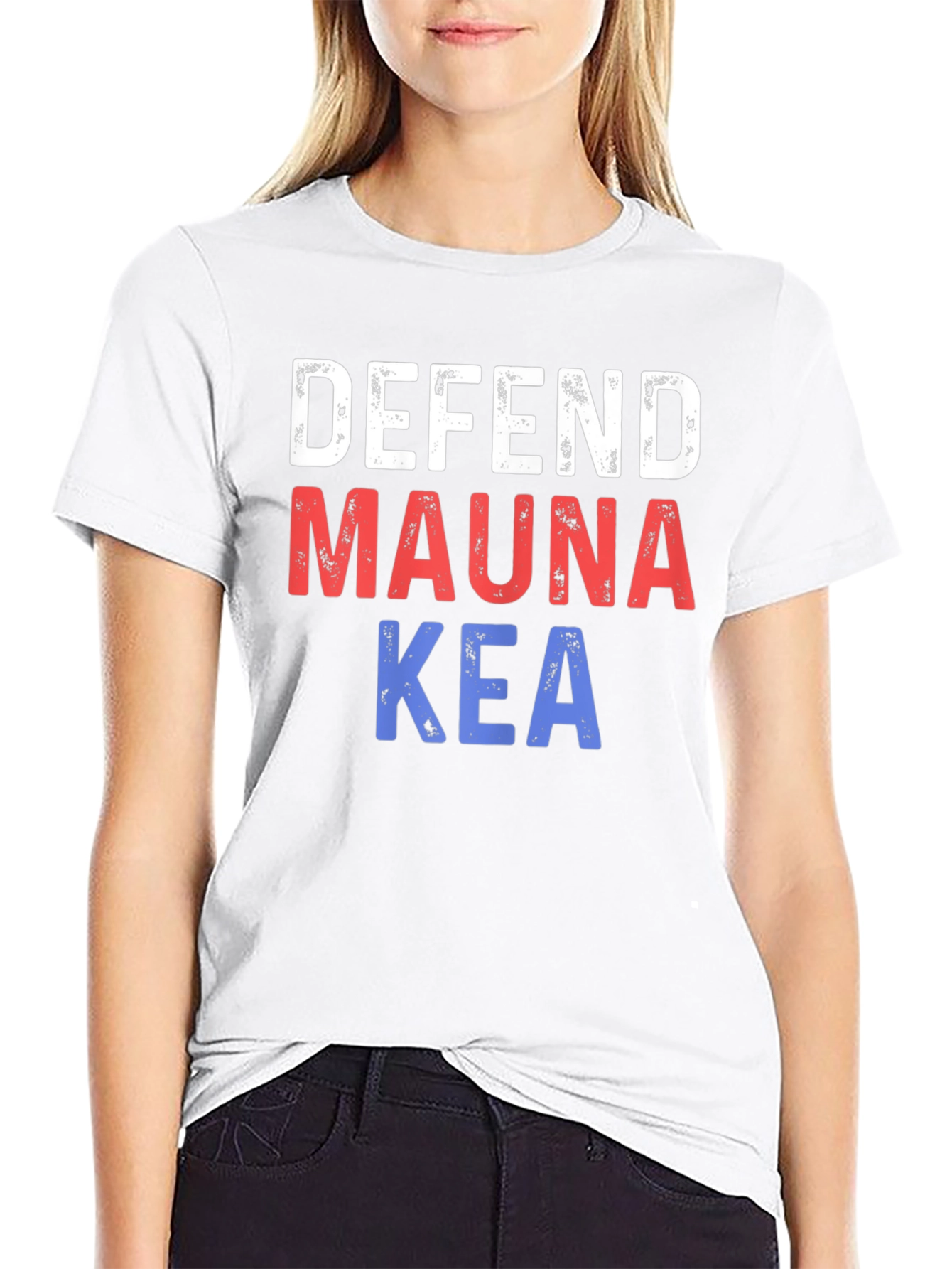 Defend Mauna Kea Graphic Tee - Black
