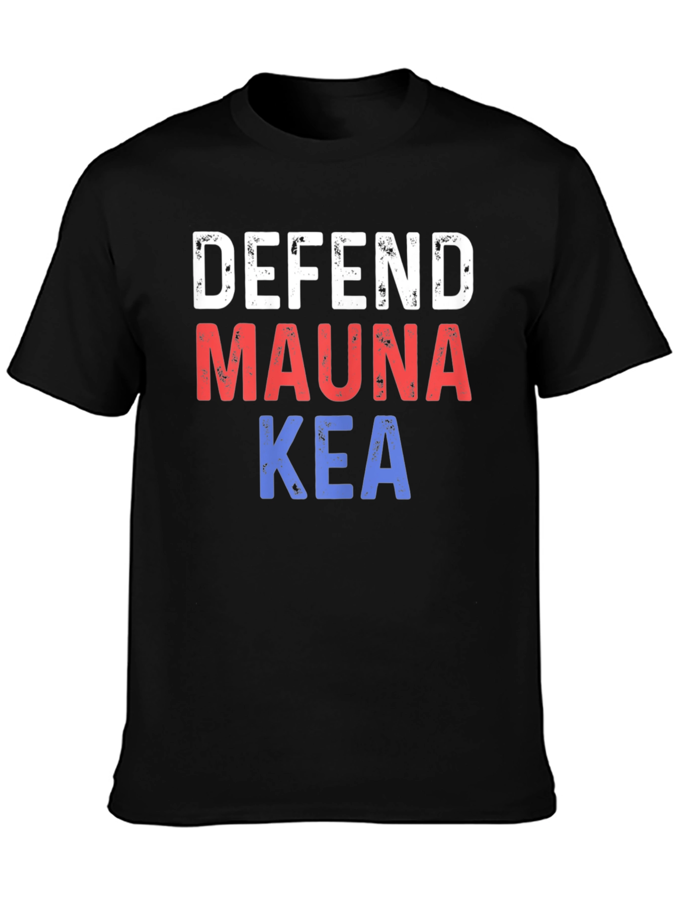 Defend Mauna Kea Graphic Tee - Black