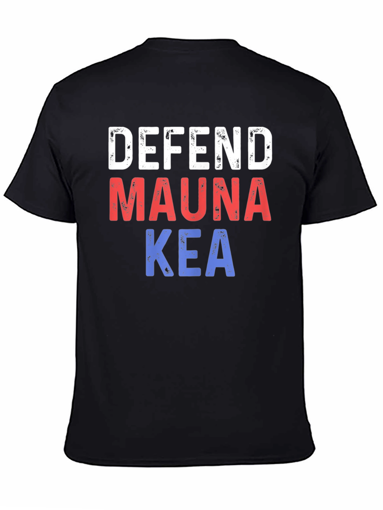 Defend Mauna Kea Graphic Tee - Black