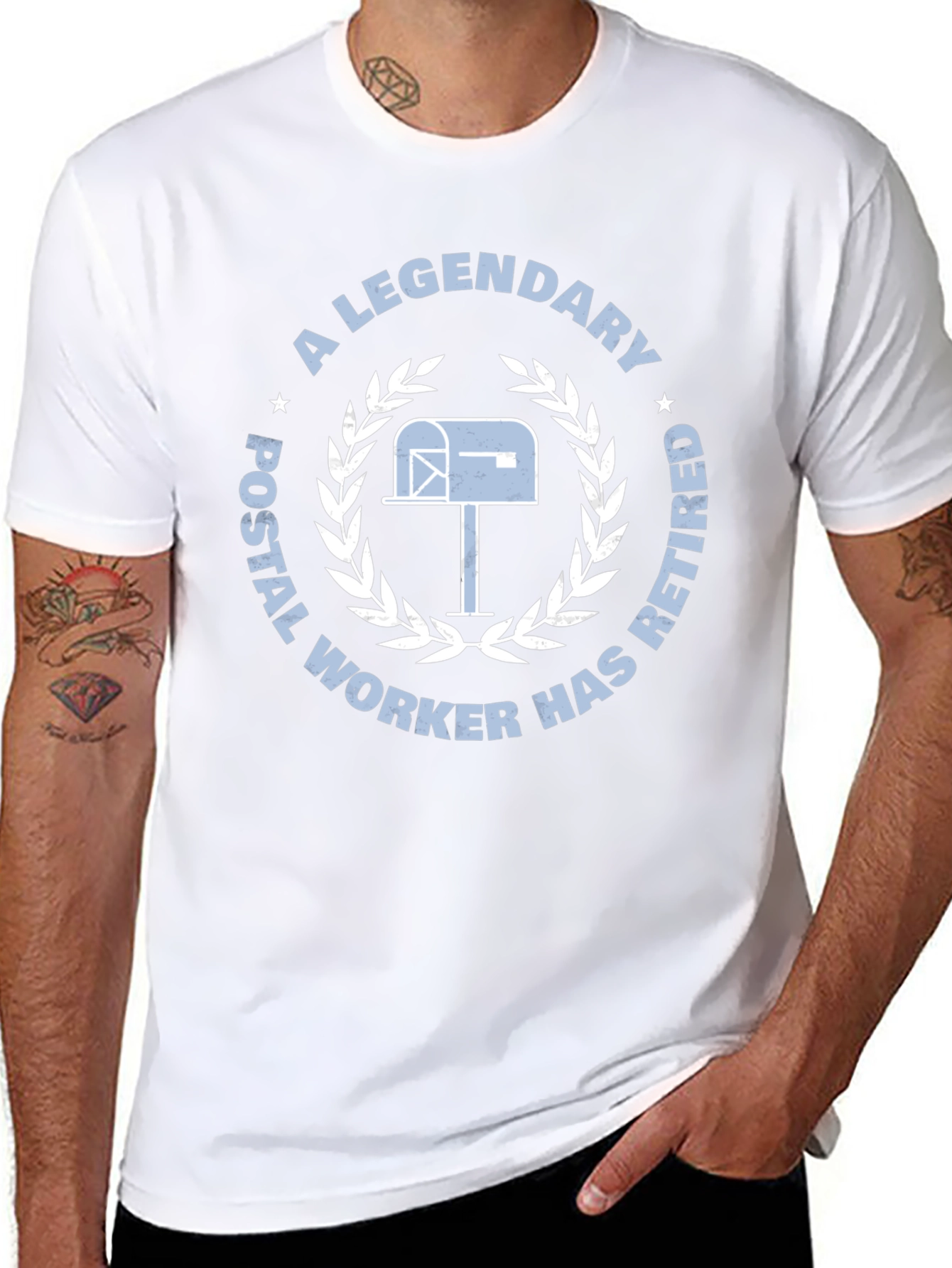 Retired Postal Worker T-Shirt: Legendary Mail Carrier Gift