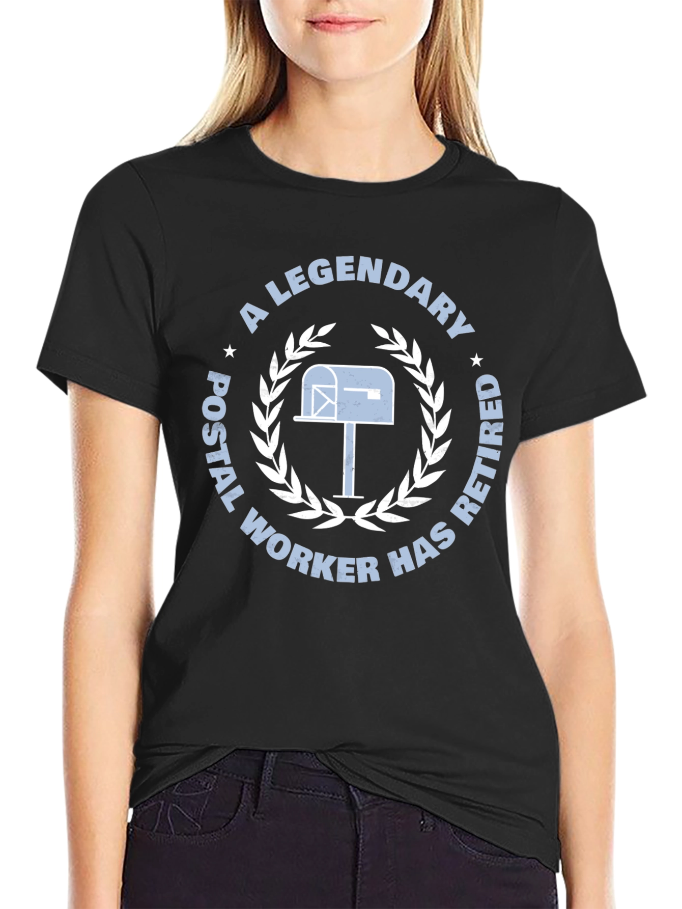 Retired Postal Worker T-Shirt: Legendary Mail Carrier Gift