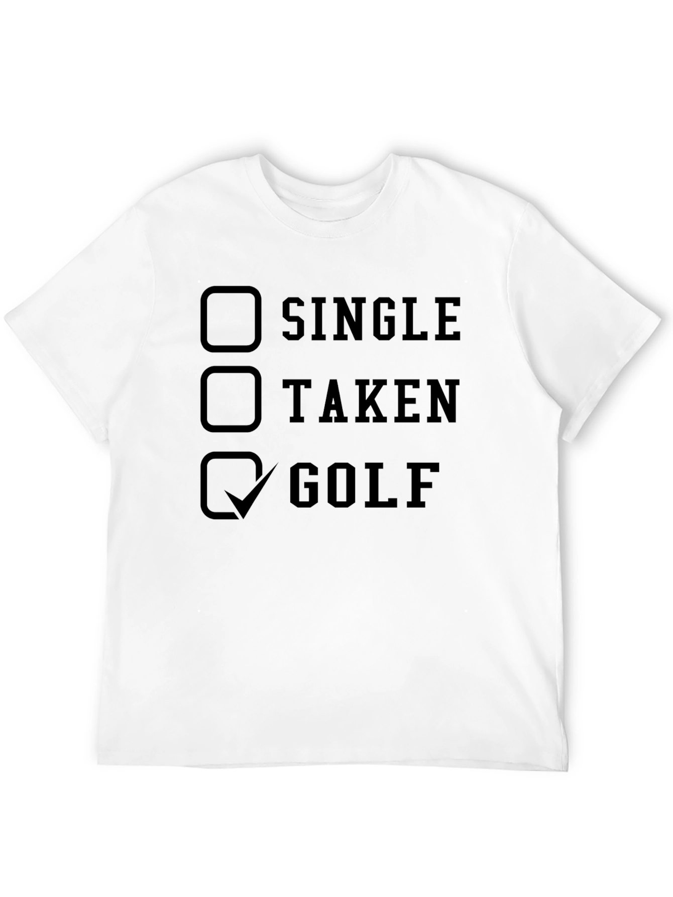 Golf Status T-Shirt - Single Taken Golf