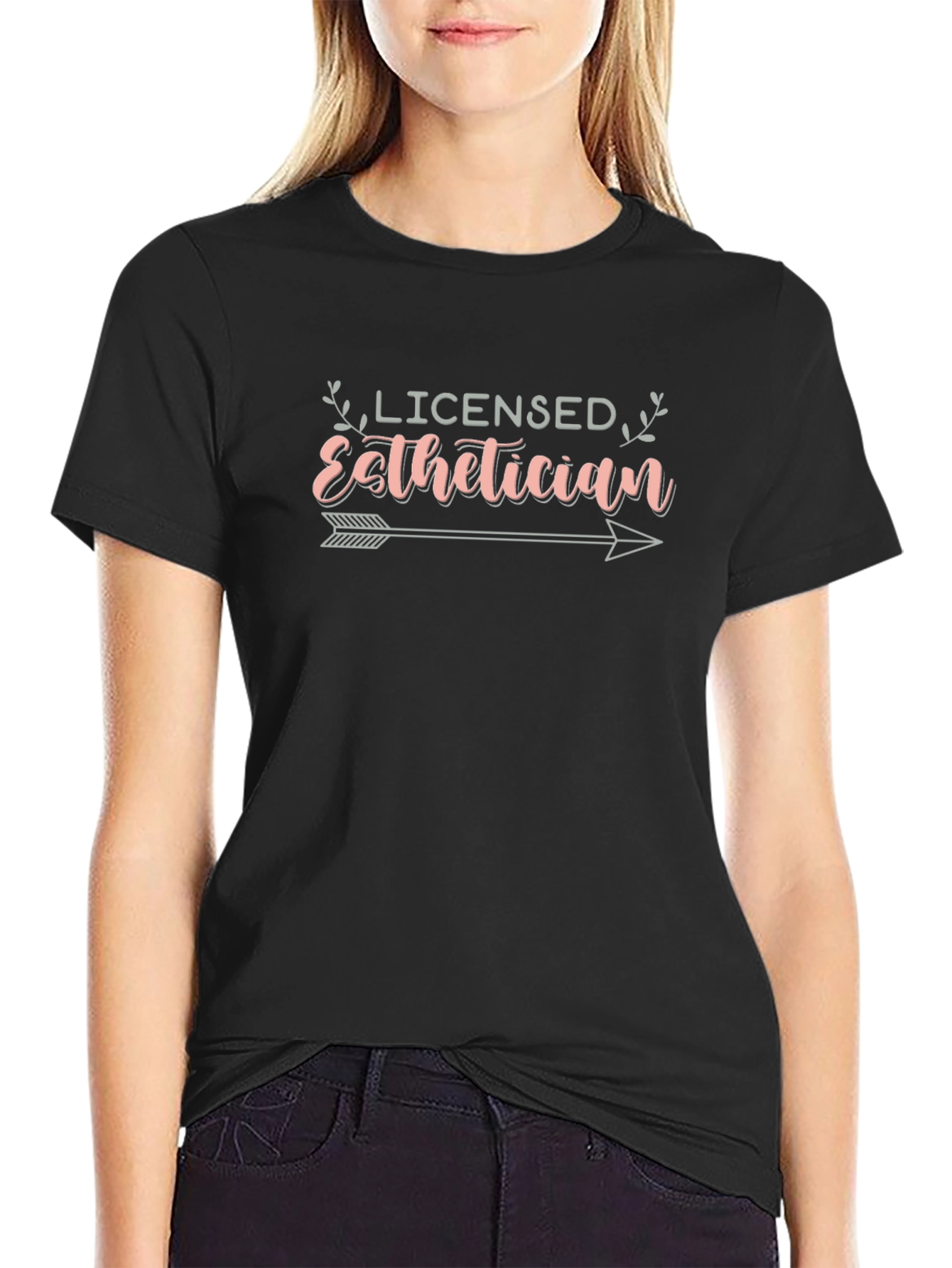 Licensed Esthetician Graphic T-Shirt