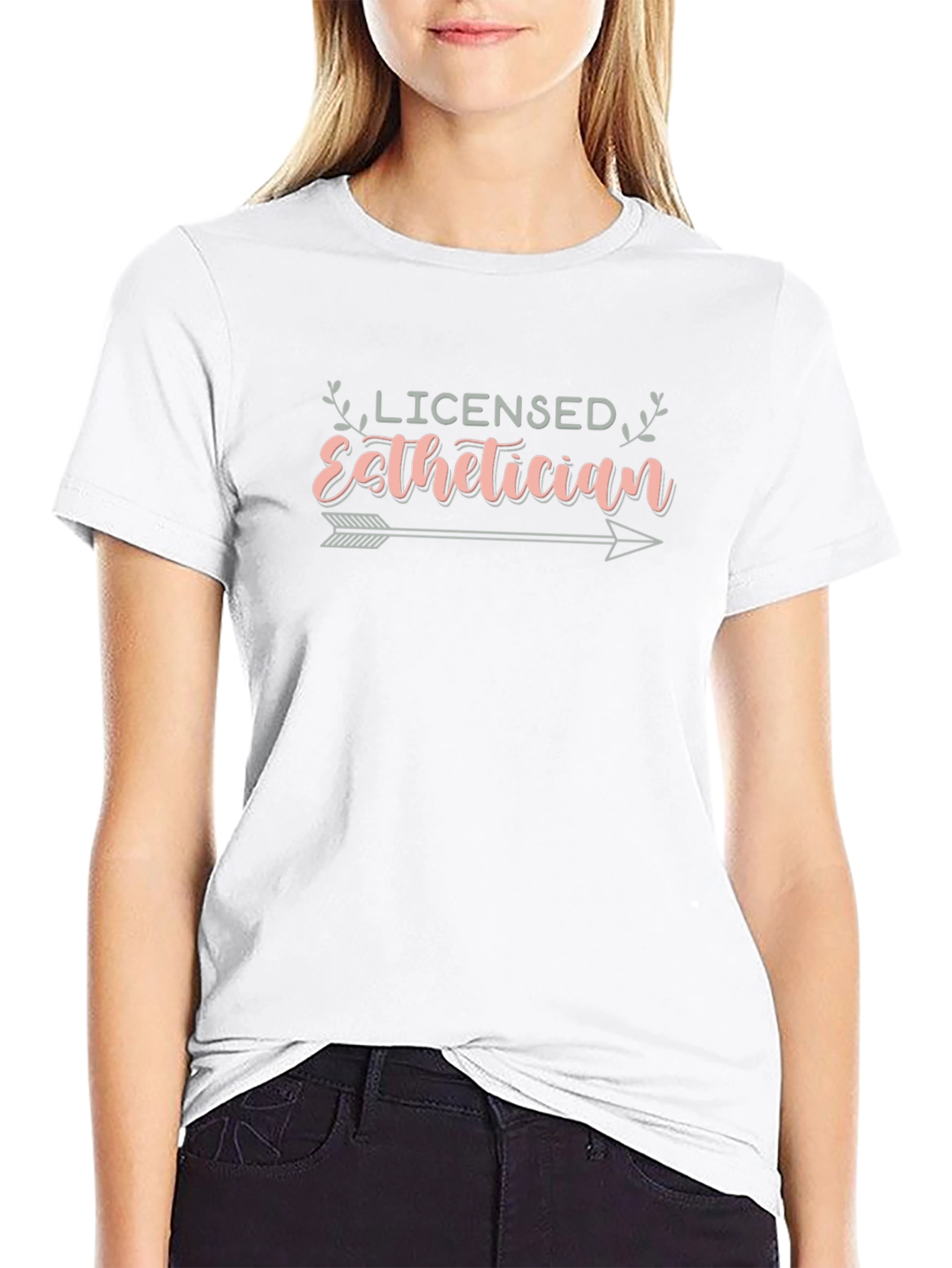 Licensed Esthetician Graphic T-Shirt