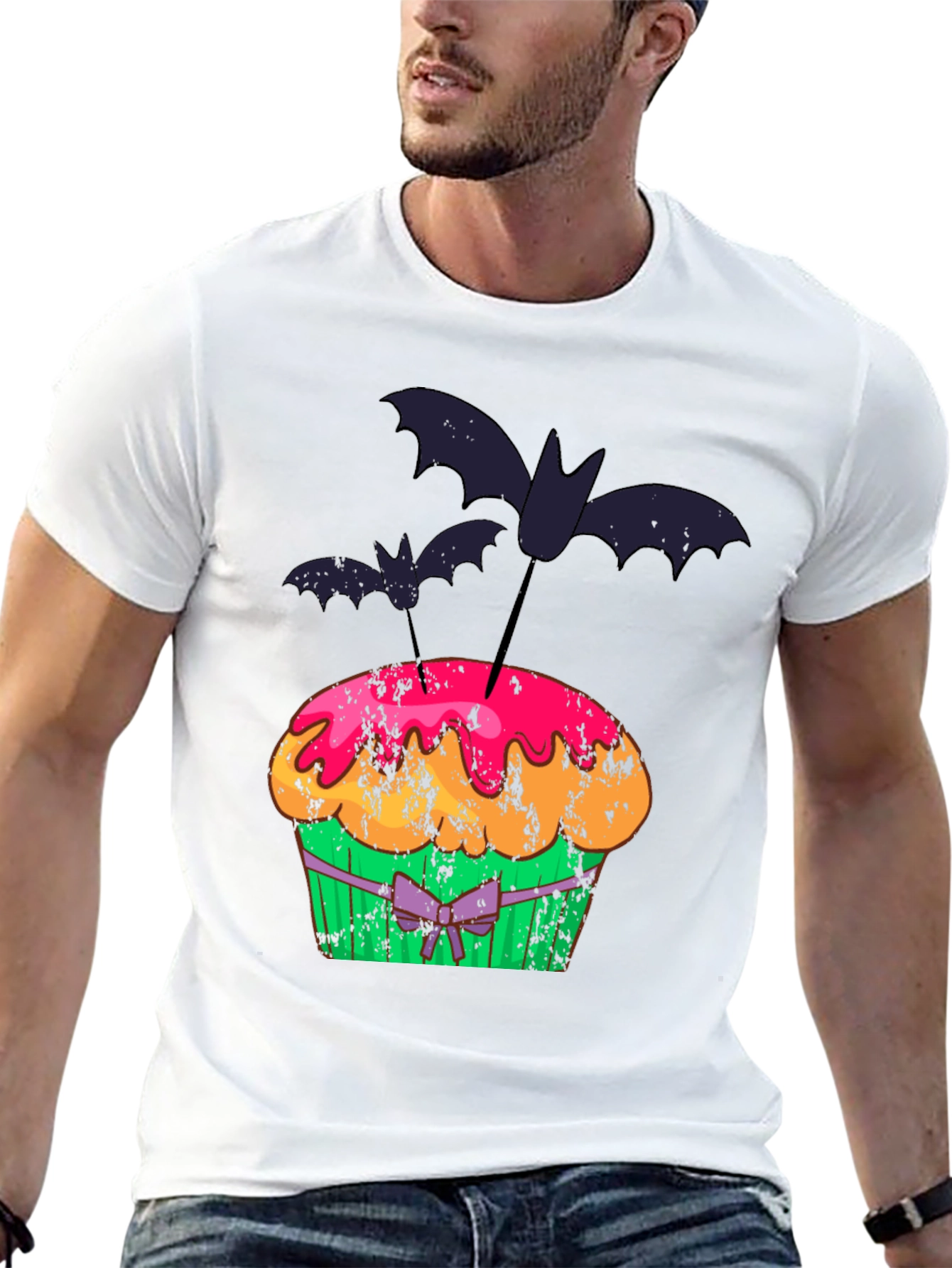 Halloween Cupcake Bats T-Shirt