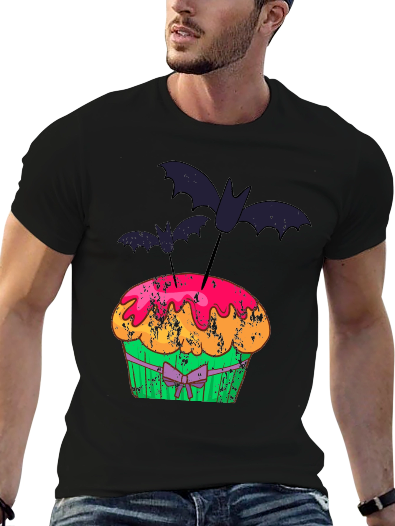 Halloween Cupcake Bats T-Shirt