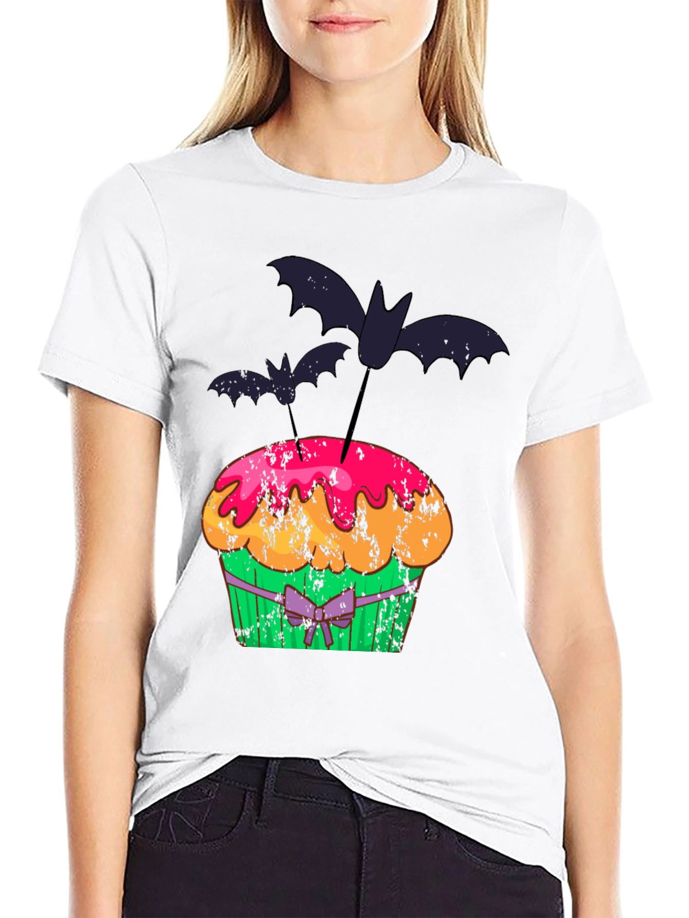 Halloween Cupcake Bats T-Shirt