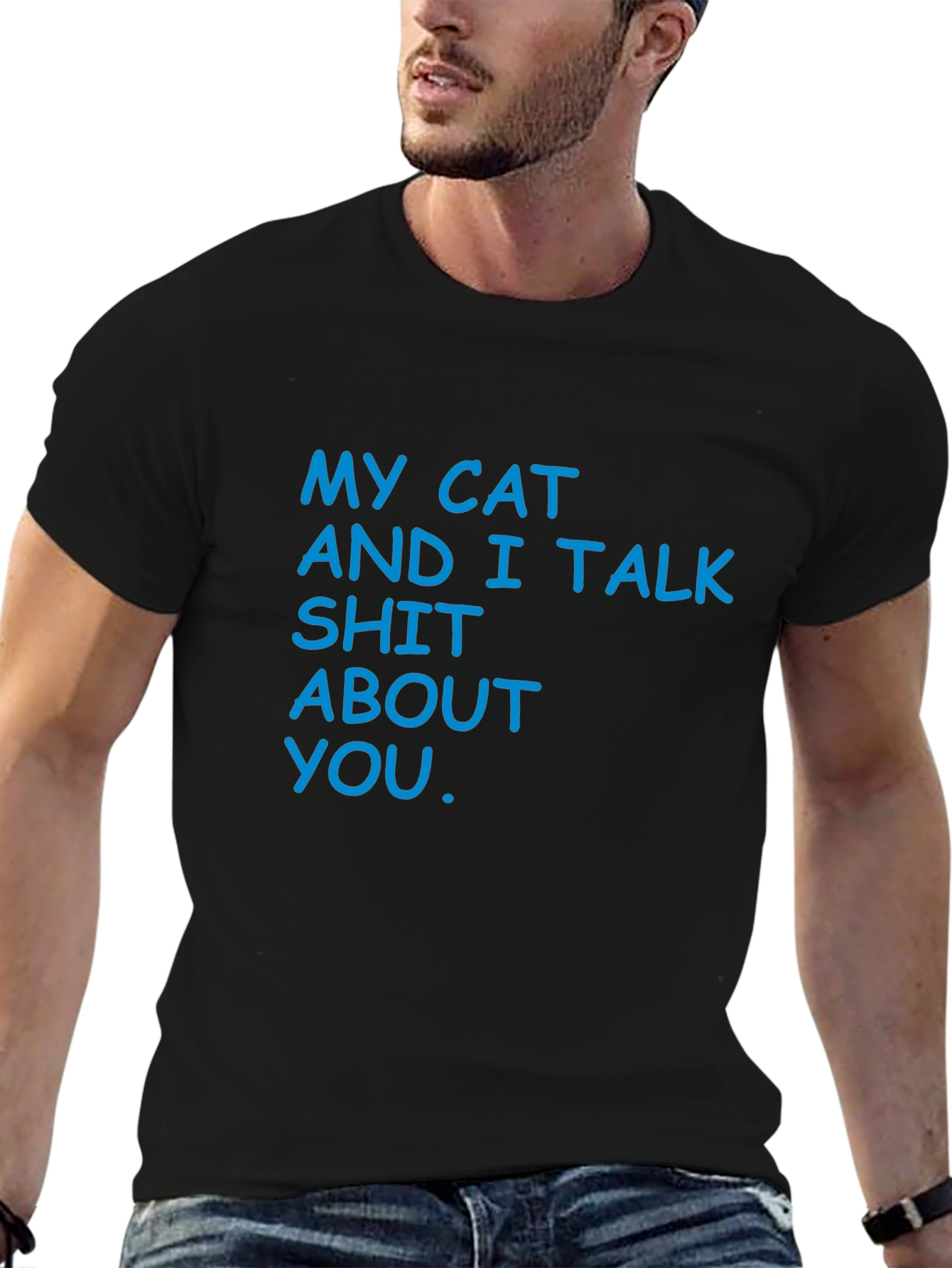 My Cat and I Talk T-Shirt