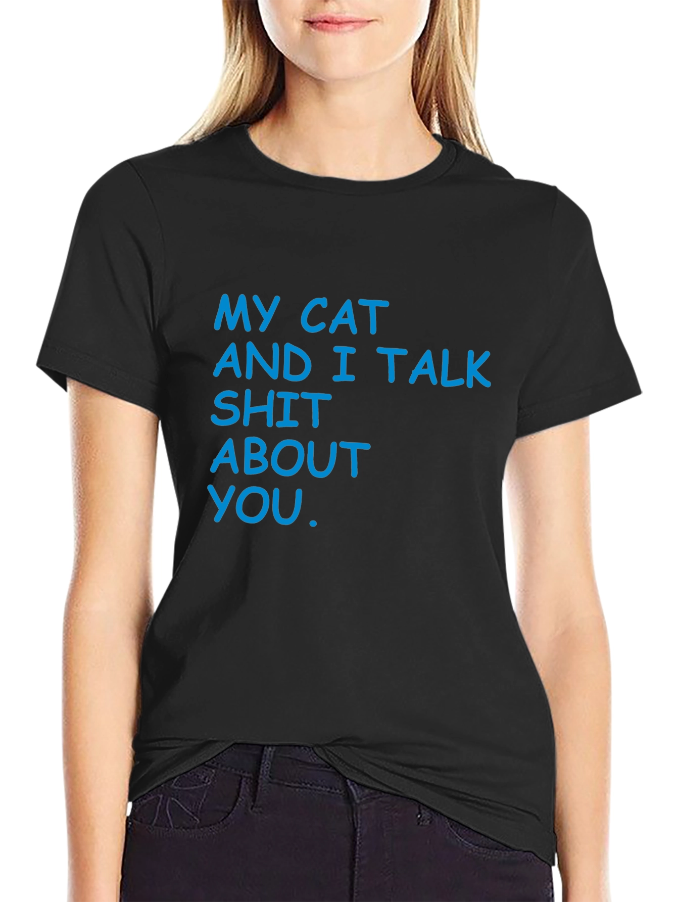 My Cat and I Talk T-Shirt