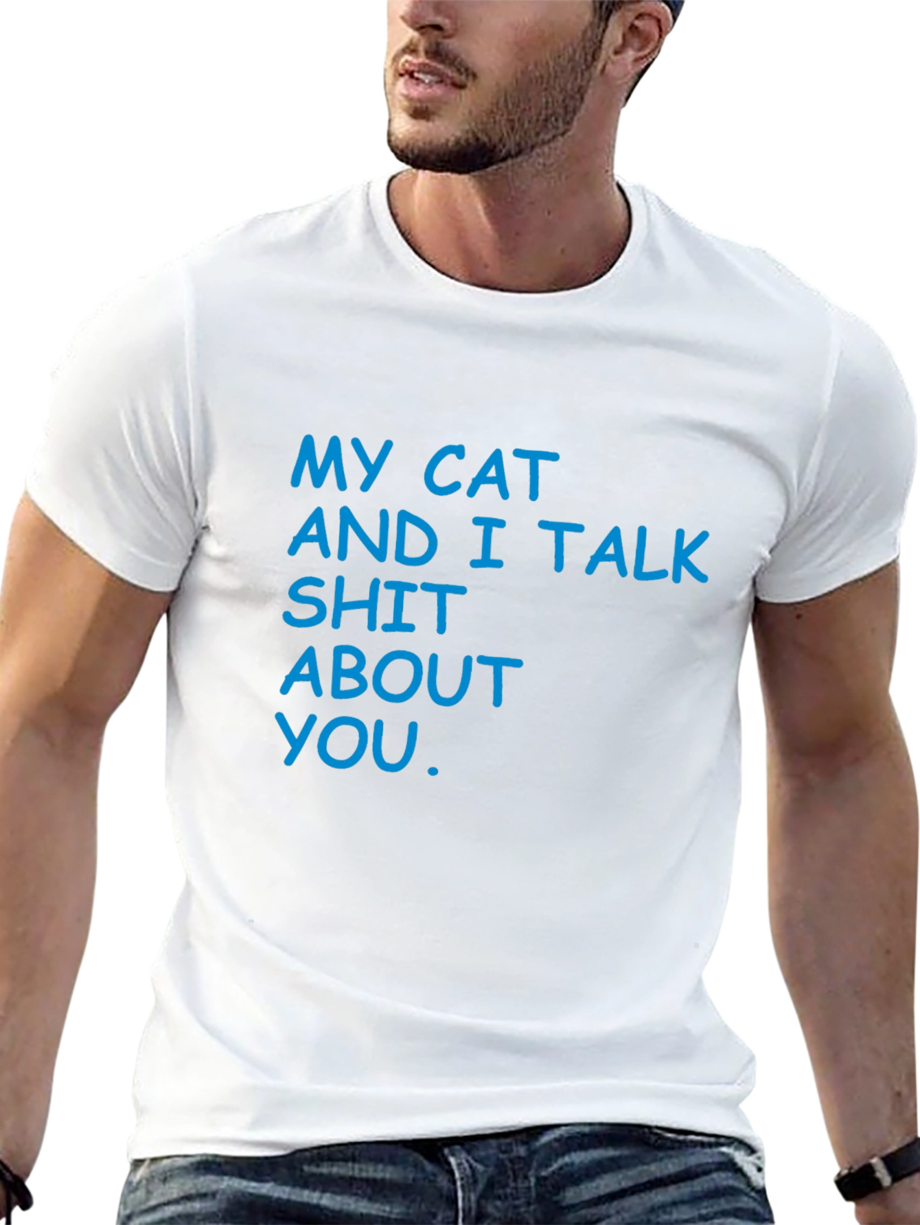 My Cat and I Talk T-Shirt