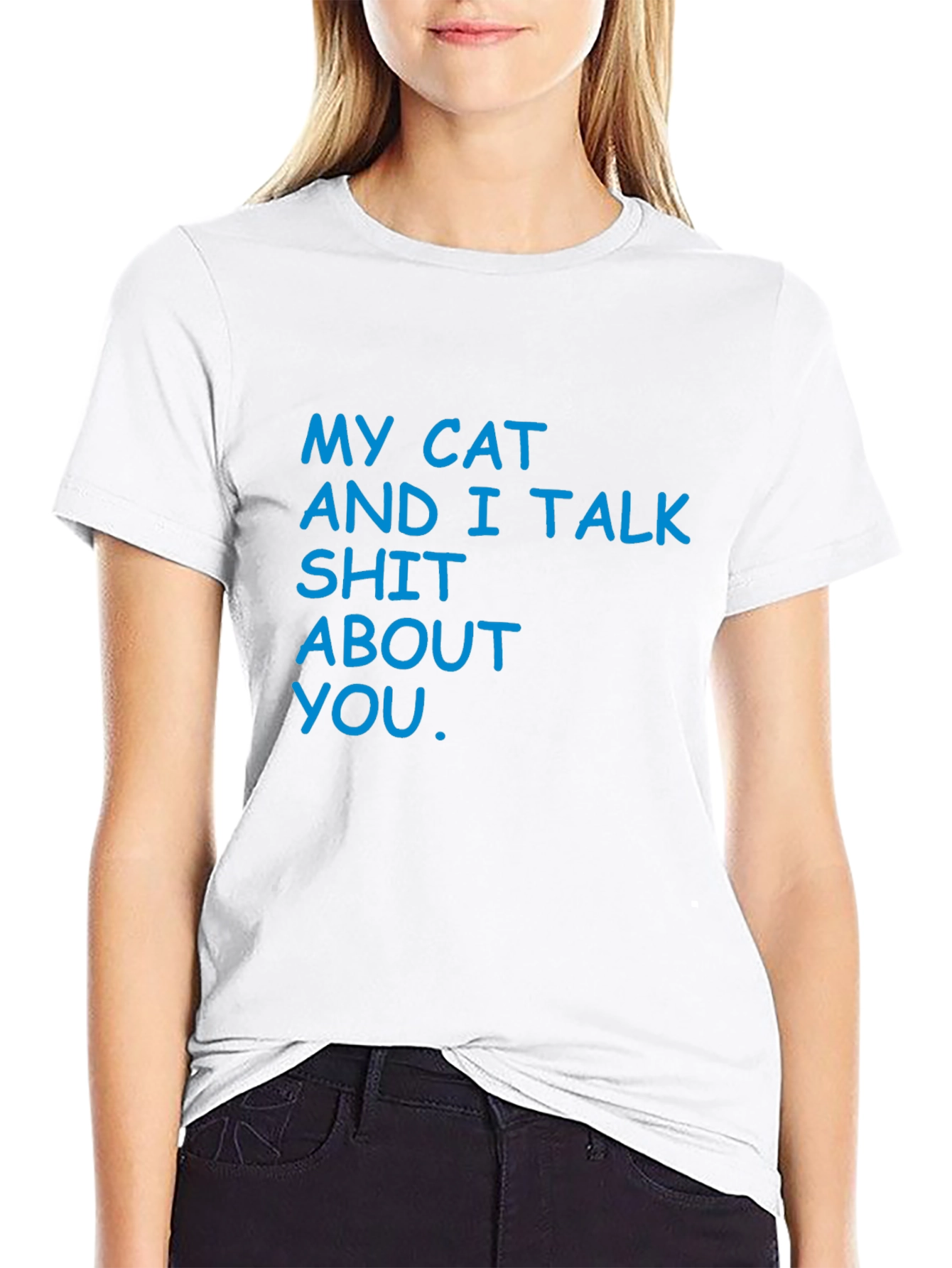 My Cat and I Talk T-Shirt
